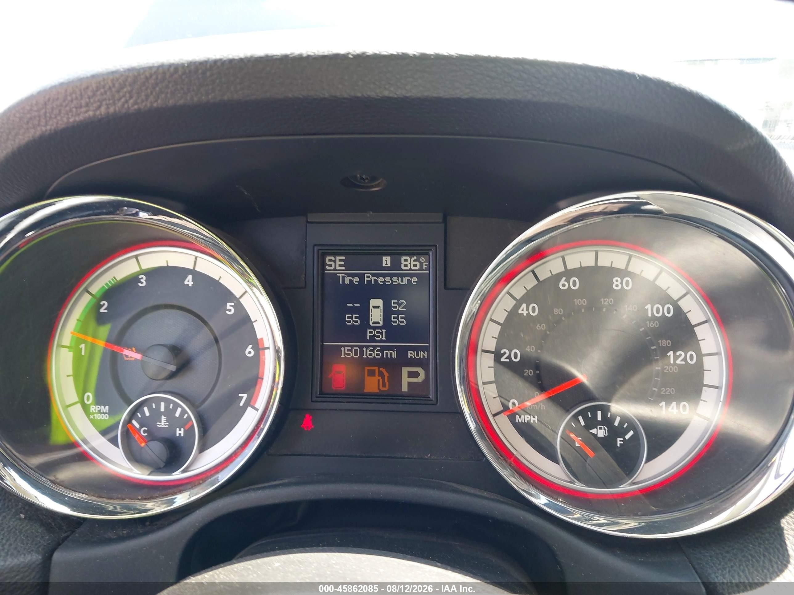 2013 Dodge Durango Crew Черный vin: 1C4SDJDT6DC662225