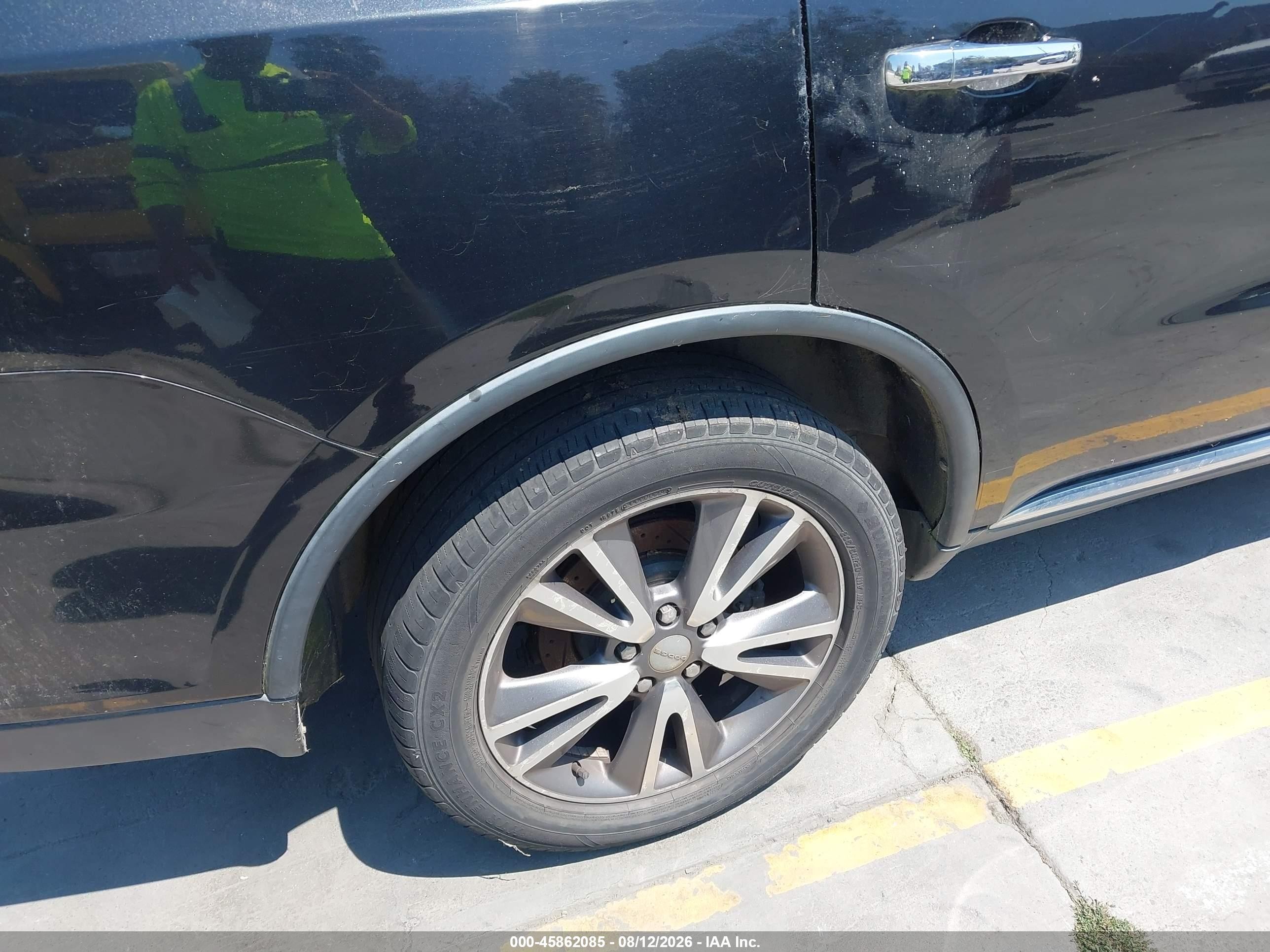 2013 Dodge Durango Crew Черный vin: 1C4SDJDT6DC662225