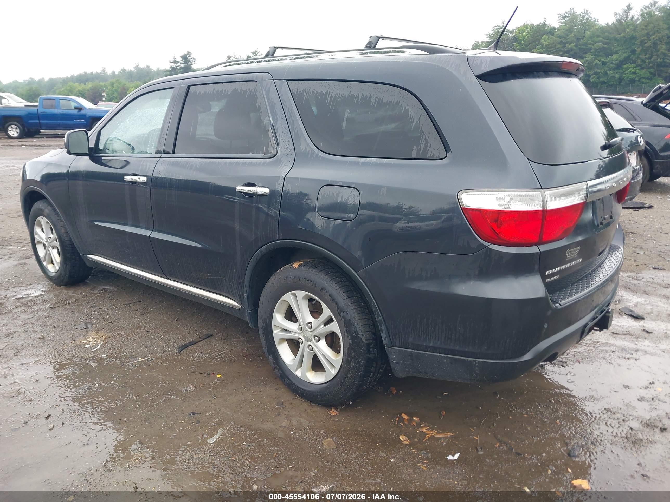 2013 Dodge Durango Crew Blue vin: 1C4SDJDT6DC682801