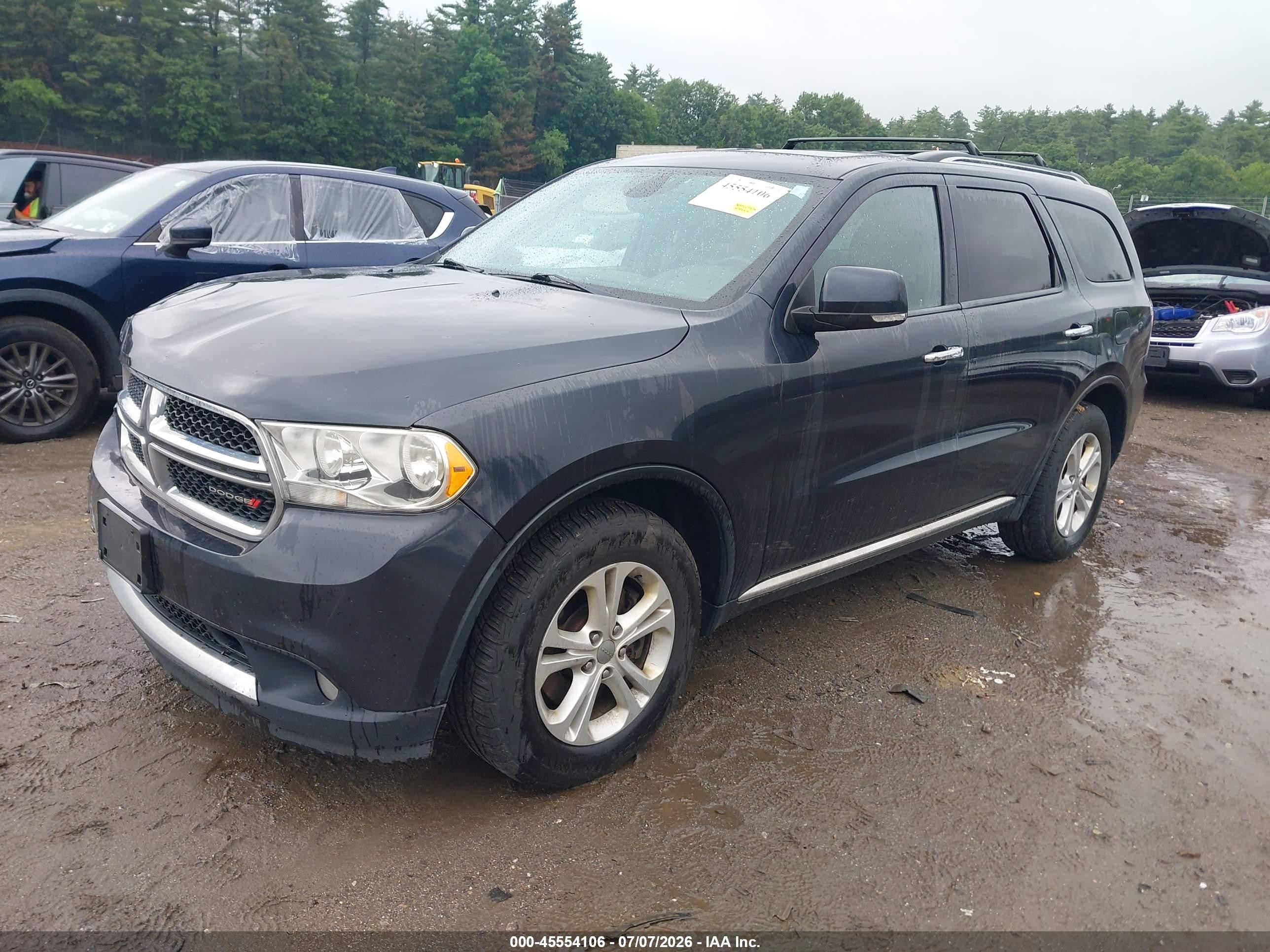 2013 Dodge Durango Crew Blue vin: 1C4SDJDT6DC682801