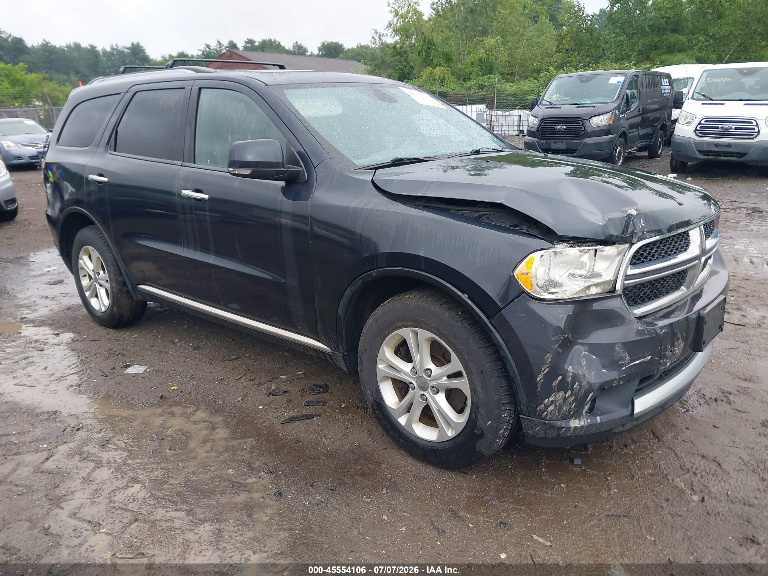 2013 Dodge Durango Crew Blue vin: 1C4SDJDT6DC682801