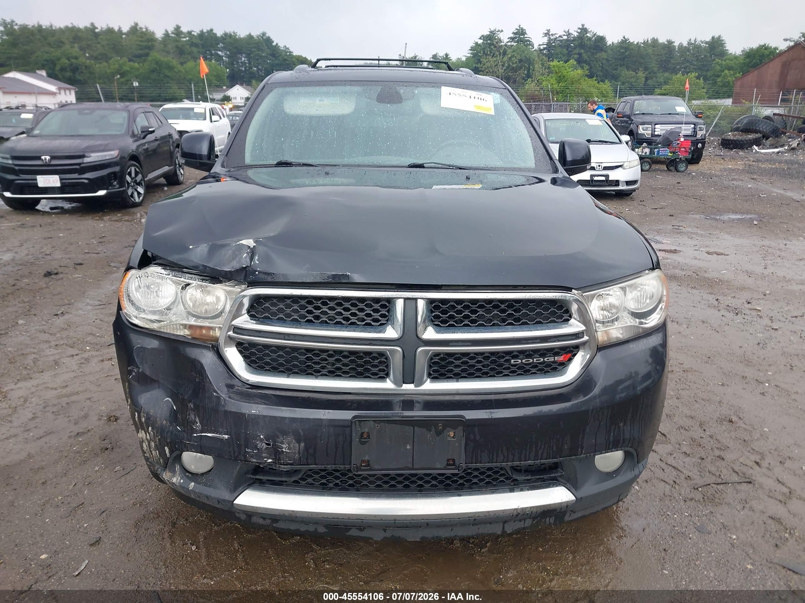 2013 Dodge Durango Crew Blue vin: 1C4SDJDT6DC682801