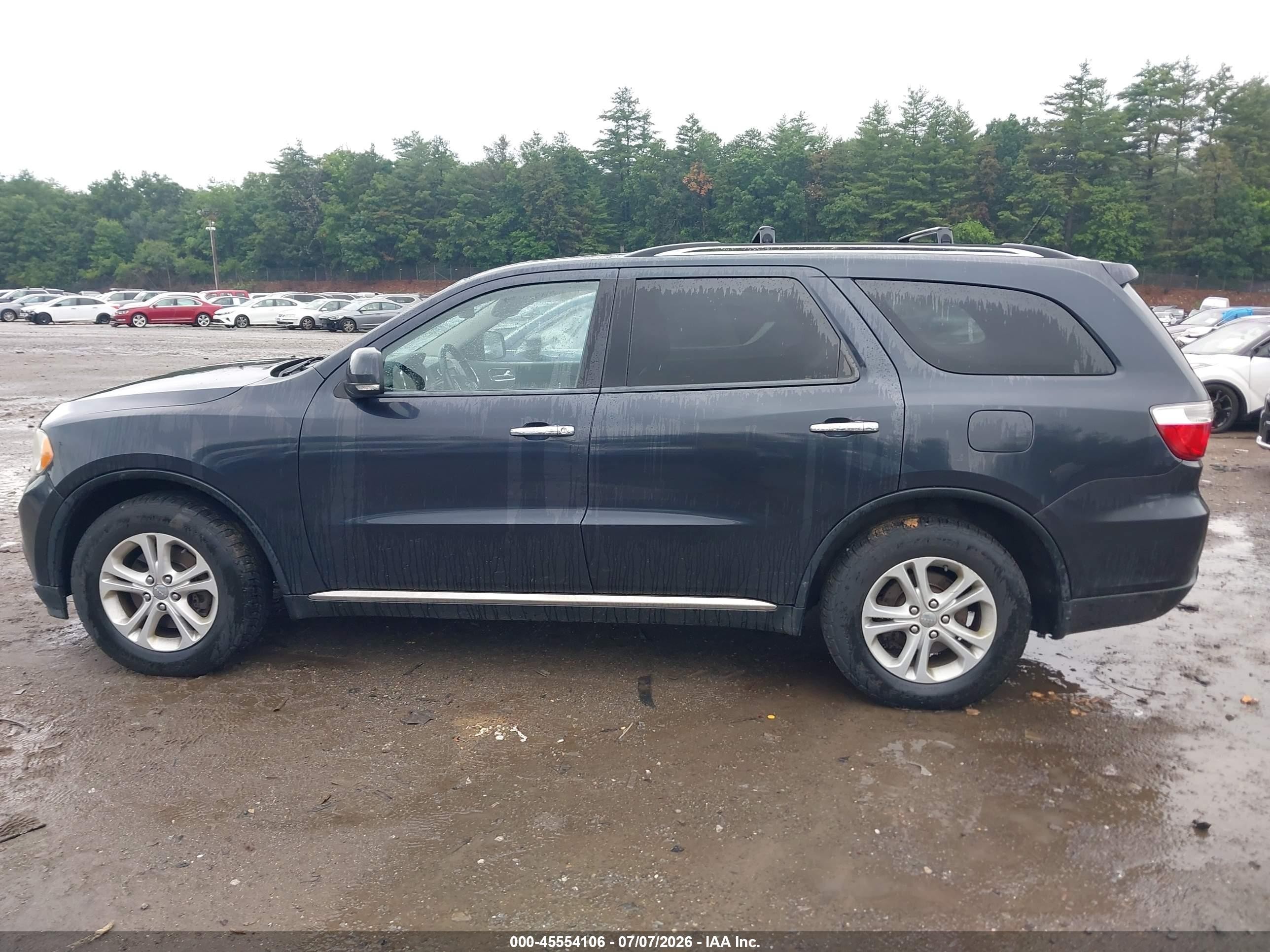 2013 Dodge Durango Crew Blue vin: 1C4SDJDT6DC682801