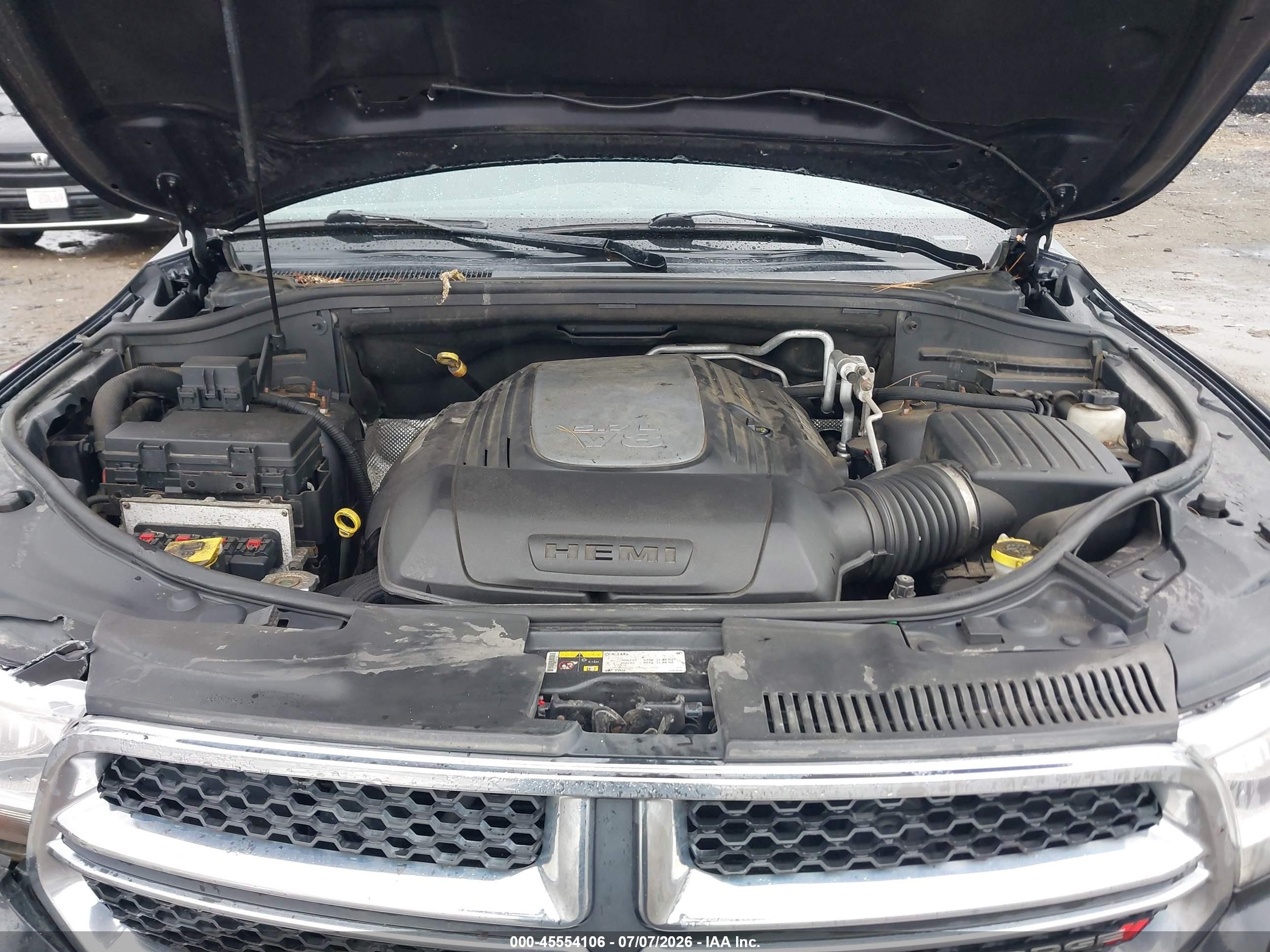 2013 Dodge Durango Crew Blue vin: 1C4SDJDT6DC682801