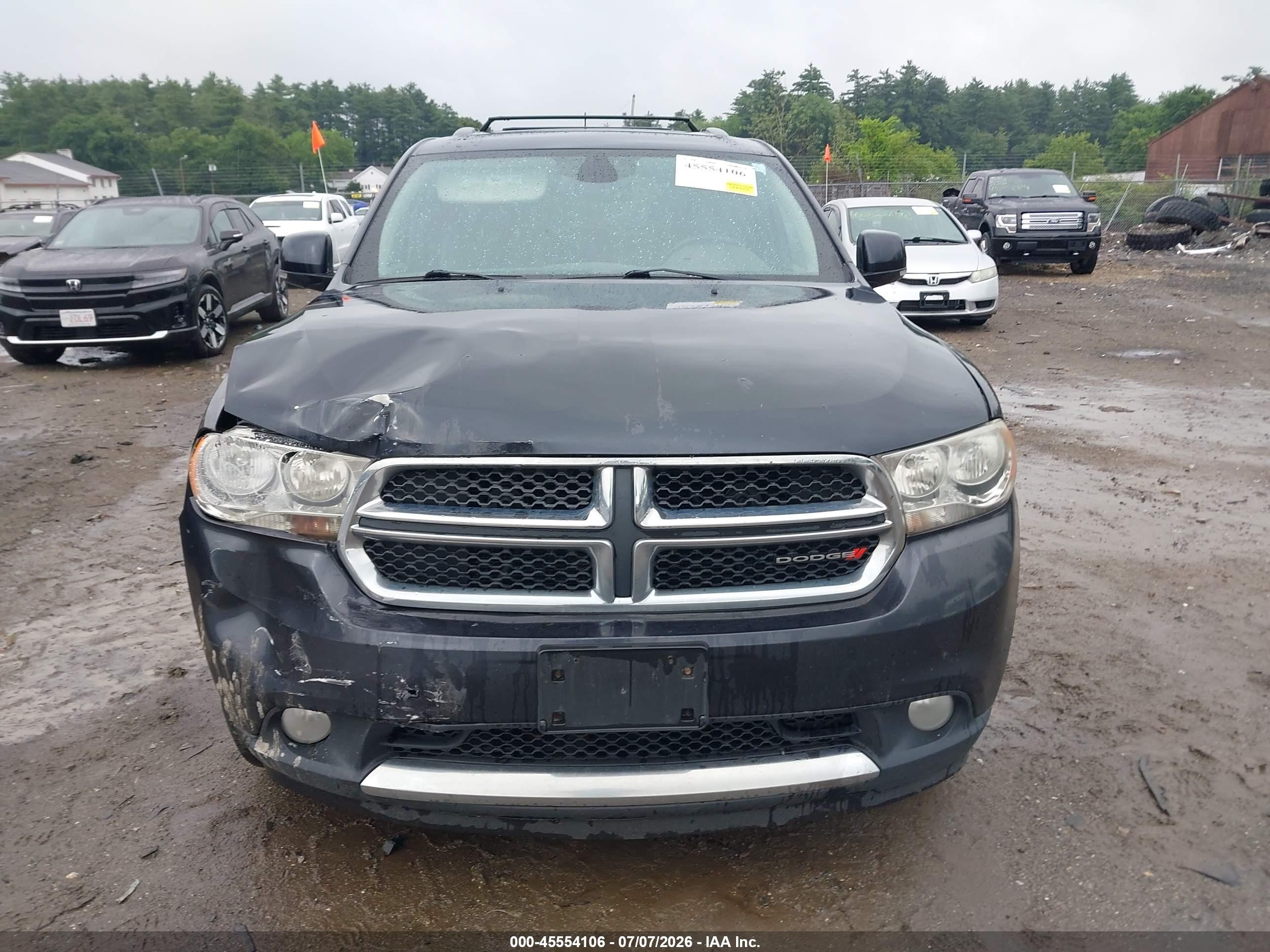 2013 Dodge Durango Crew Blue vin: 1C4SDJDT6DC682801