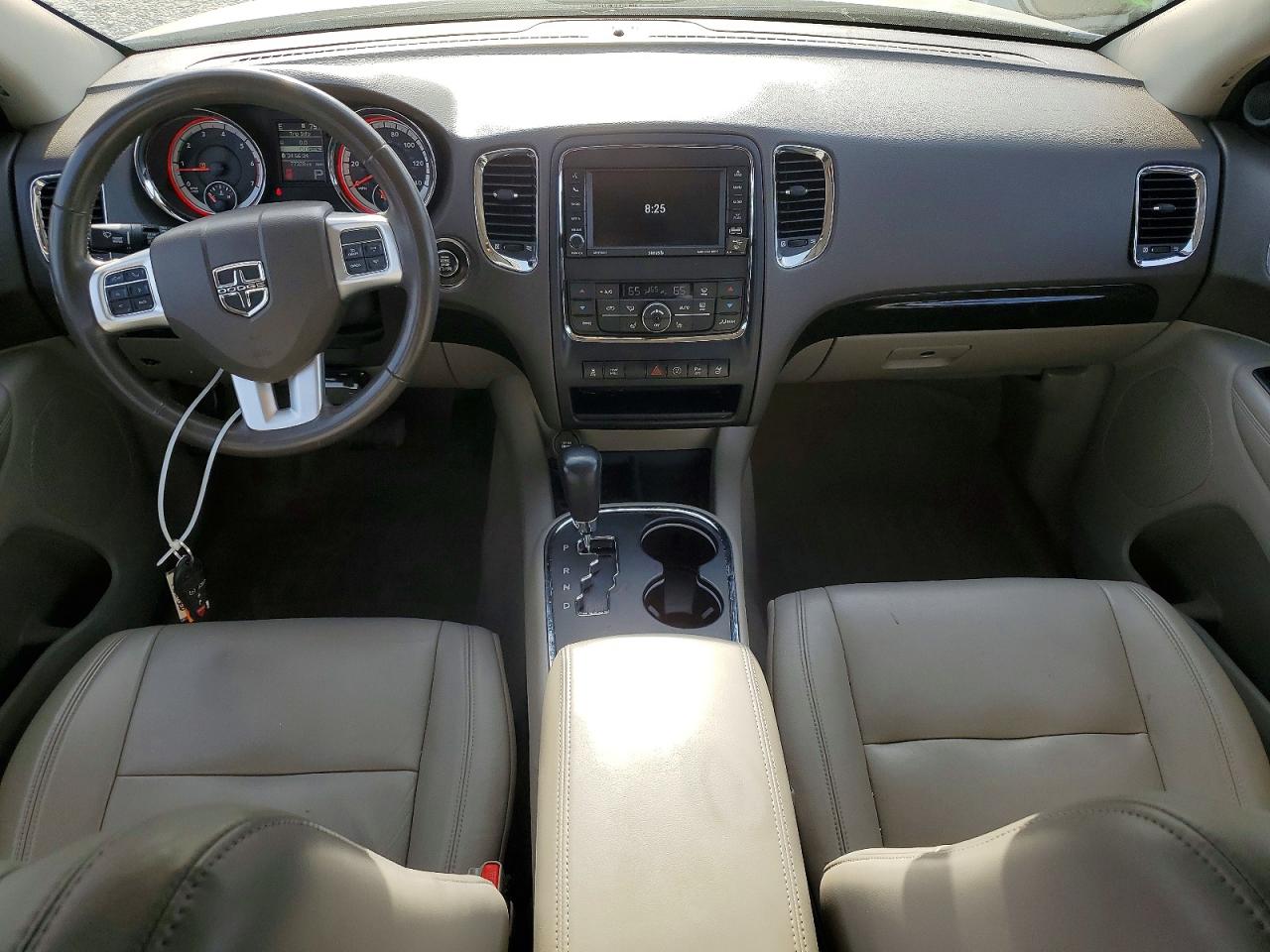 2013 Dodge Durango Crew Silver vin: 1C4SDJDT6DC689747