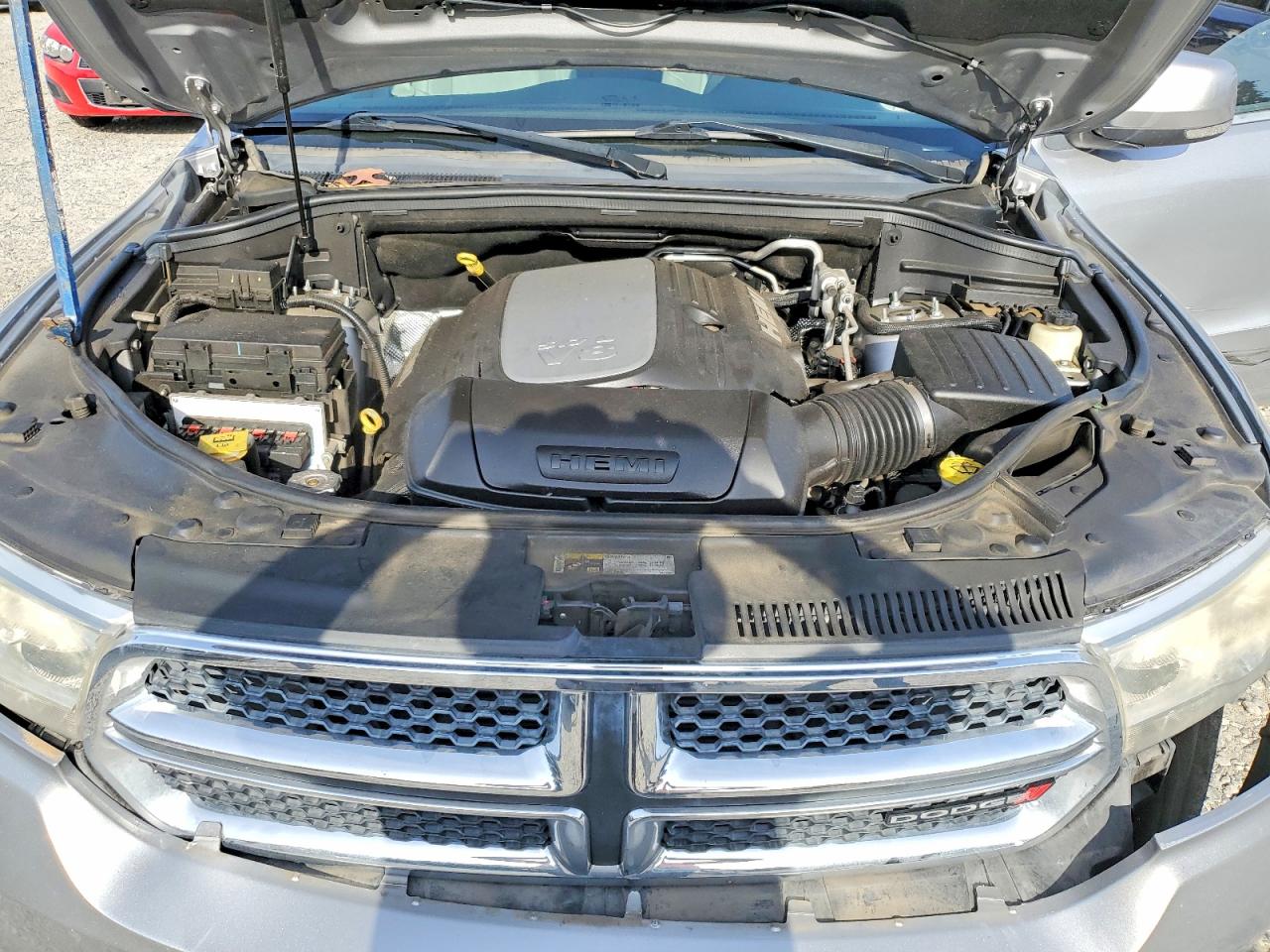2013 Dodge Durango Crew Silver vin: 1C4SDJDT6DC689747