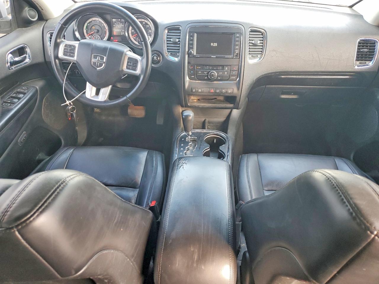 2013 Dodge Durango Crew White vin: 1C4SDJDT7DC590290