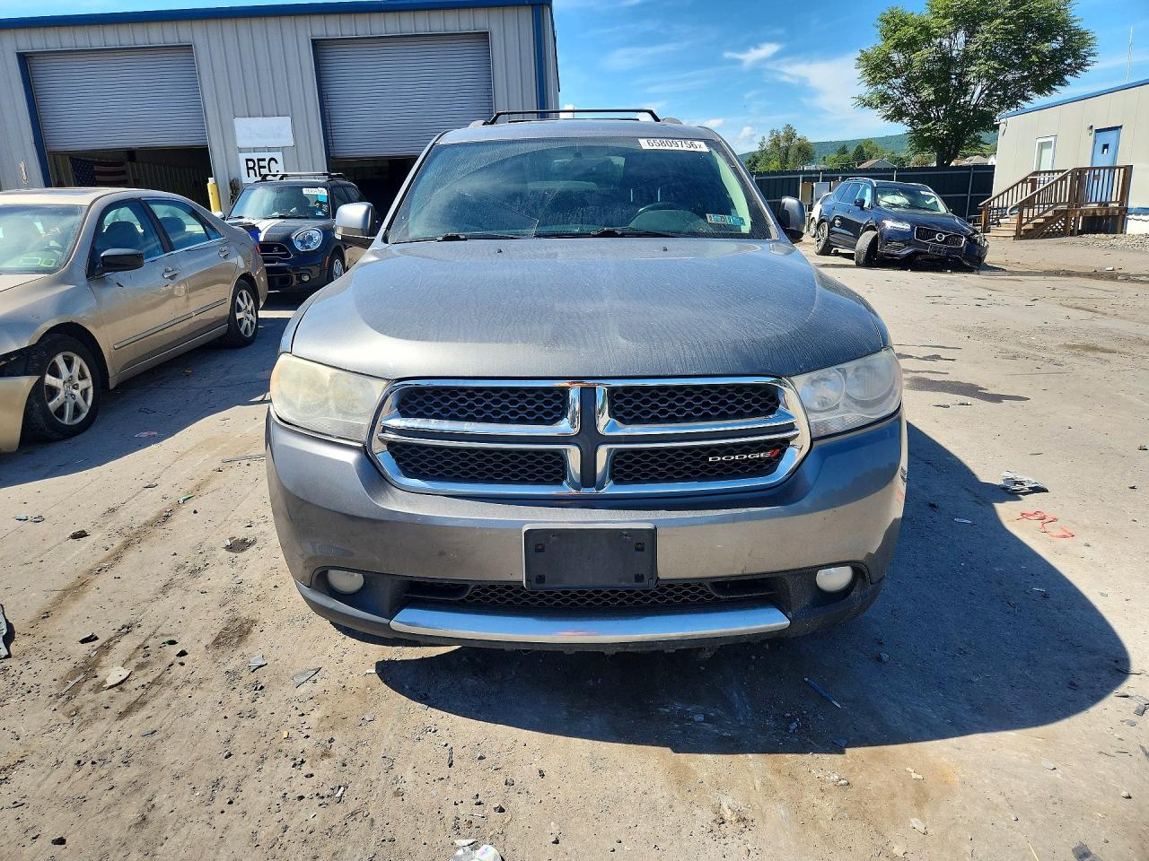 2013 Dodge Durango Crew Gray vin: 1C4SDJDT8DC565687