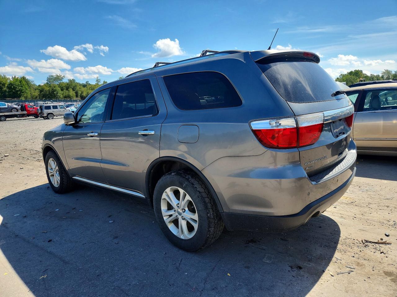 2013 Dodge Durango Crew Gray vin: 1C4SDJDT8DC565687