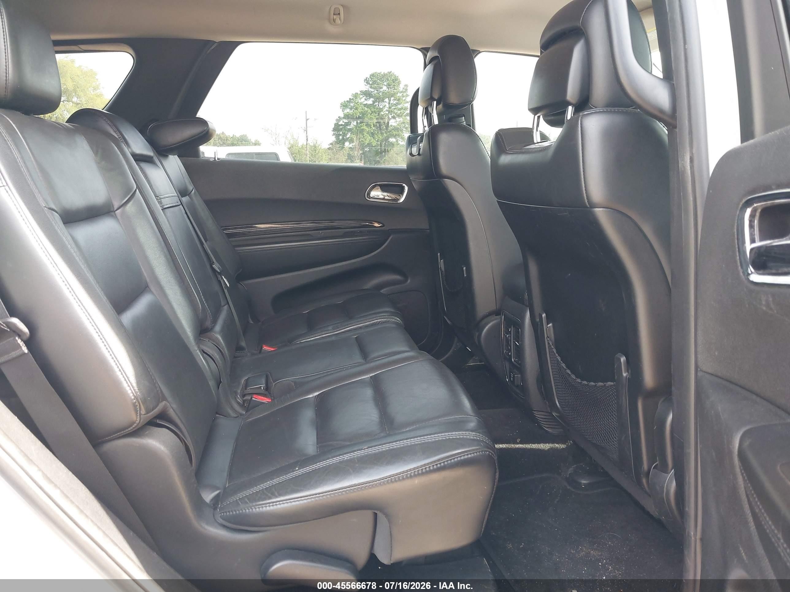 2013 Dodge Durango Crew Silver vin: 1C4SDJDT9DC509743