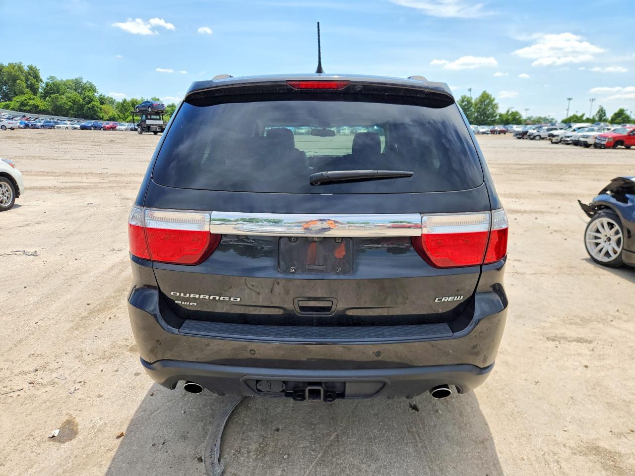2013 Dodge Durango Crew Black vin: 1C4SDJDT9DC528048