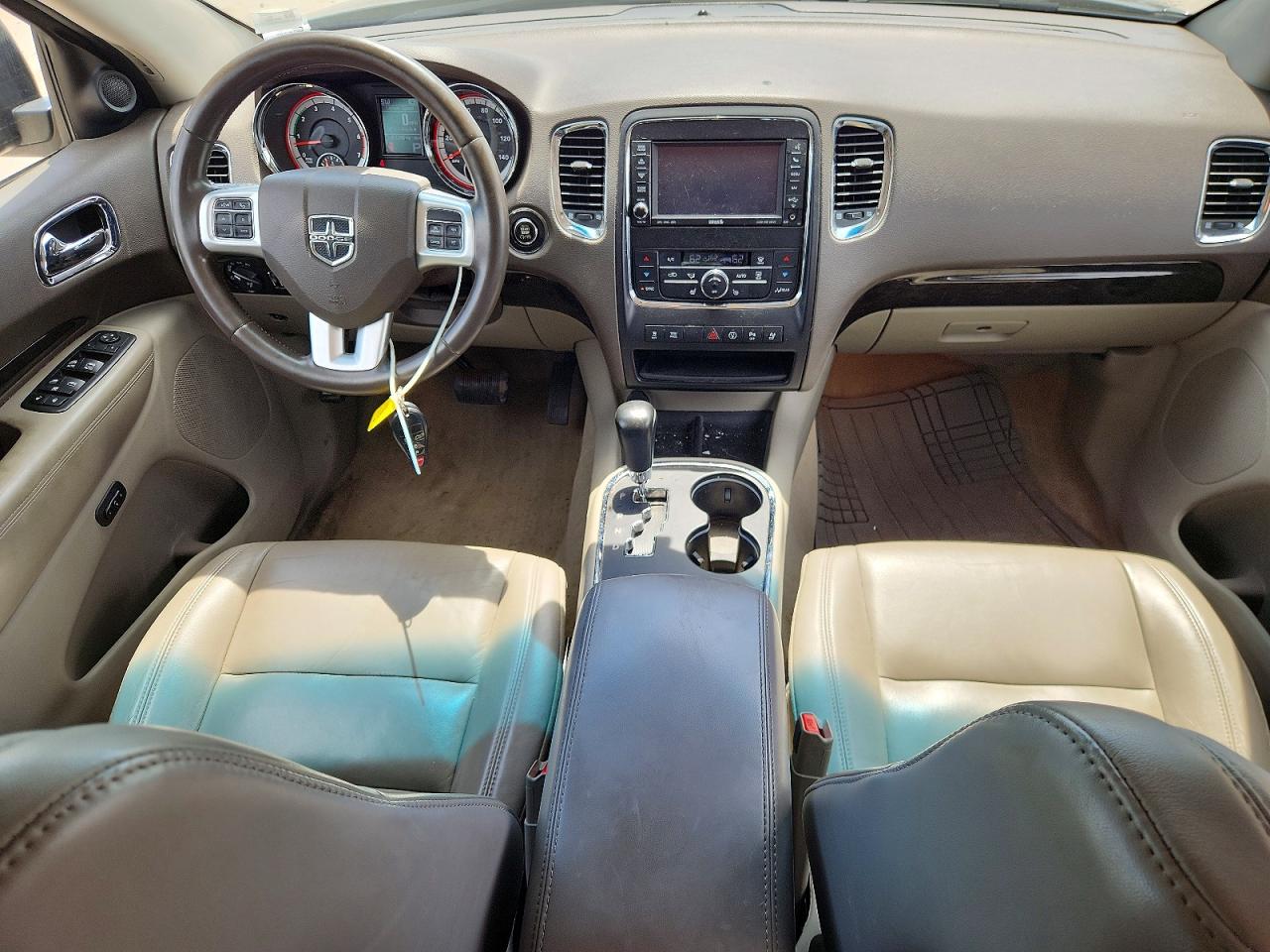 2013 Dodge Durango Crew Black vin: 1C4SDJDT9DC528048