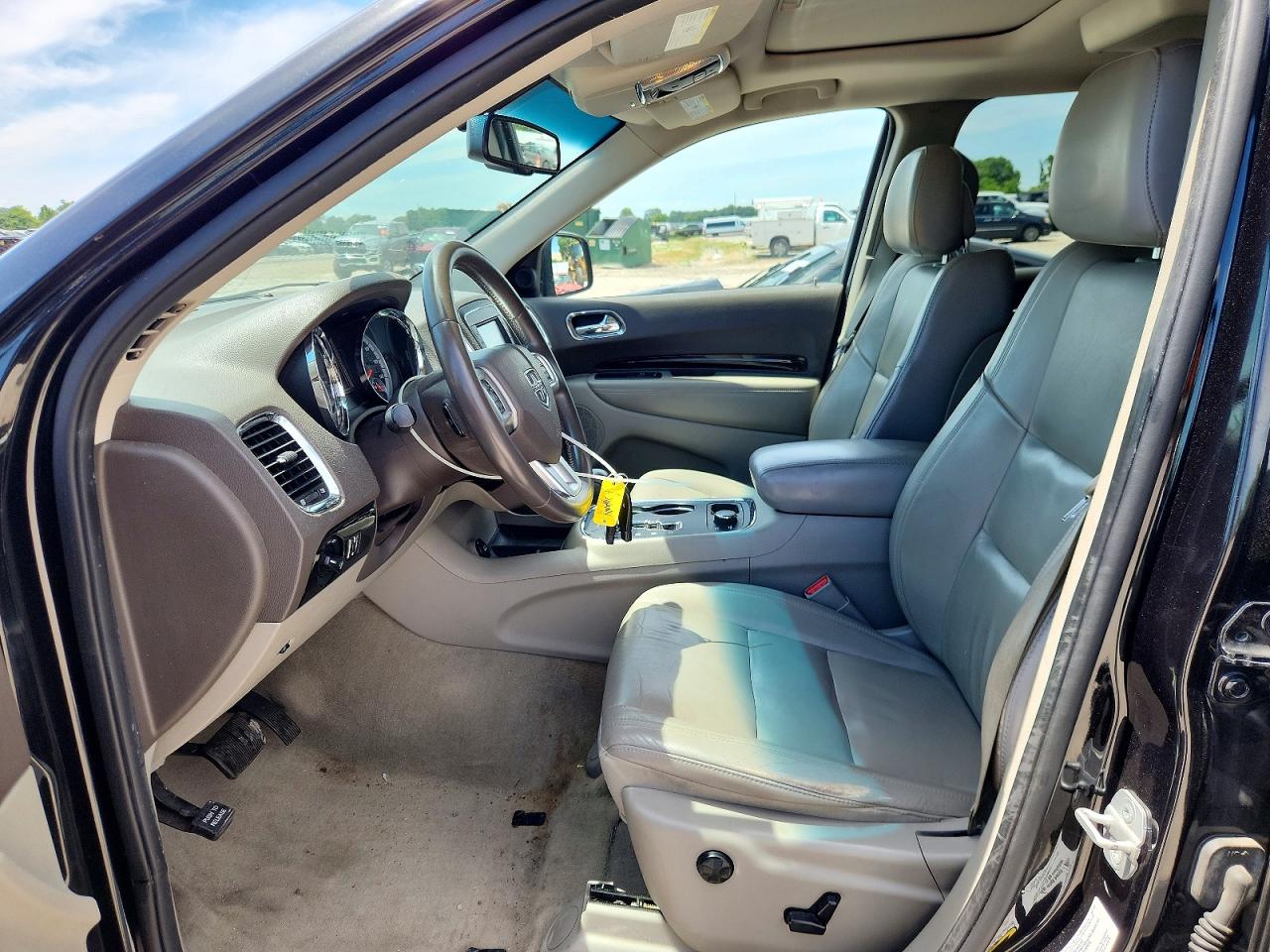 2013 Dodge Durango Crew Black vin: 1C4SDJDT9DC528048