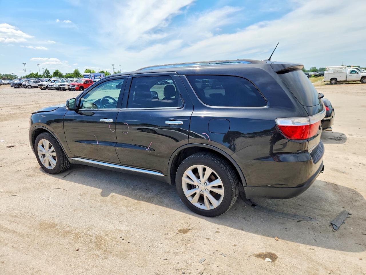 2013 Dodge Durango Crew Black vin: 1C4SDJDT9DC528048