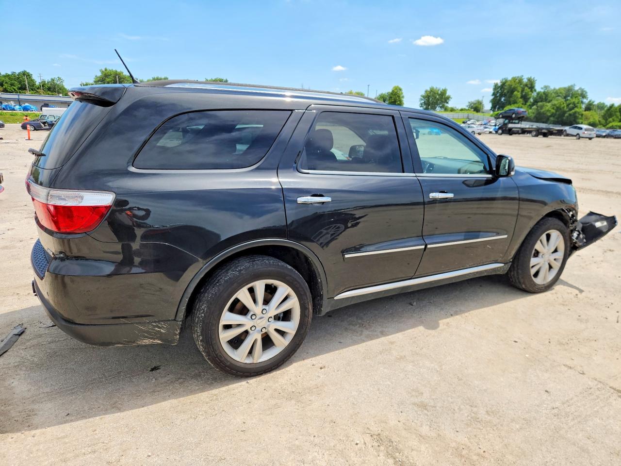 2013 Dodge Durango Crew Black vin: 1C4SDJDT9DC528048