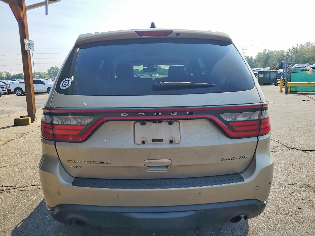 2014 Dodge Durango Limited Tan vin: 1C4SDJDTXEC345274