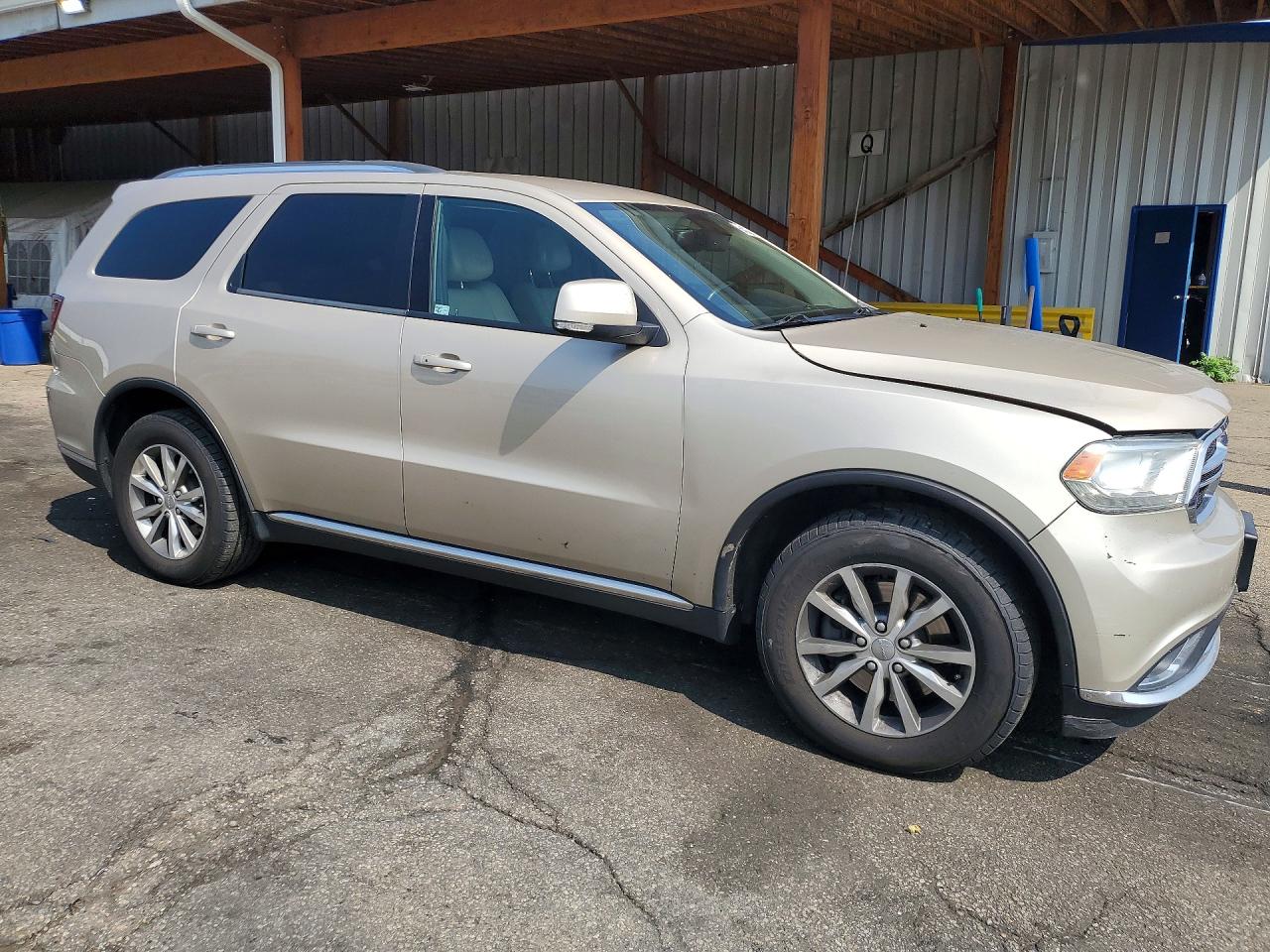 2014 Dodge Durango Limited Tan vin: 1C4SDJDTXEC345274