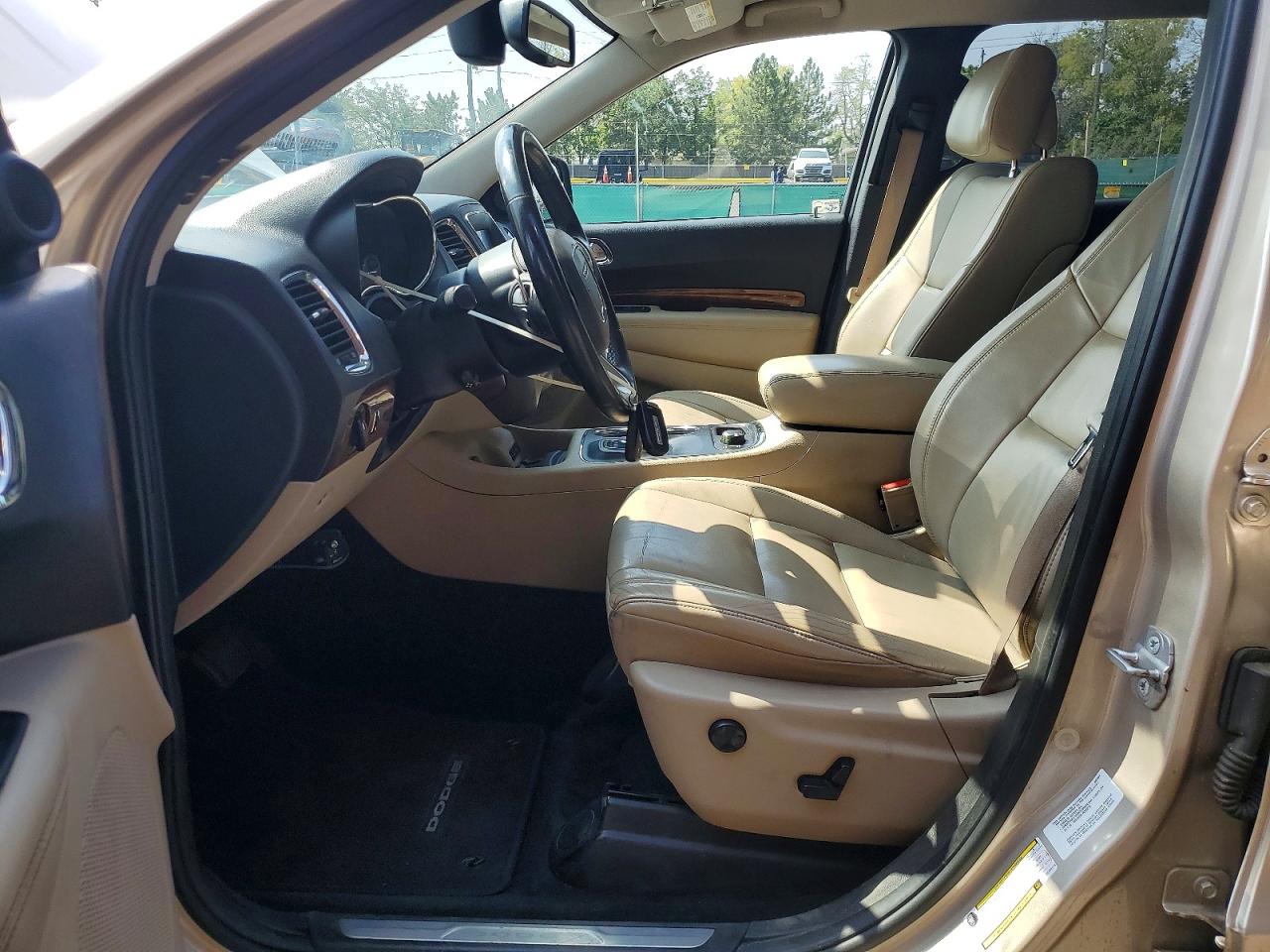 2014 Dodge Durango Limited Tan vin: 1C4SDJDTXEC345274