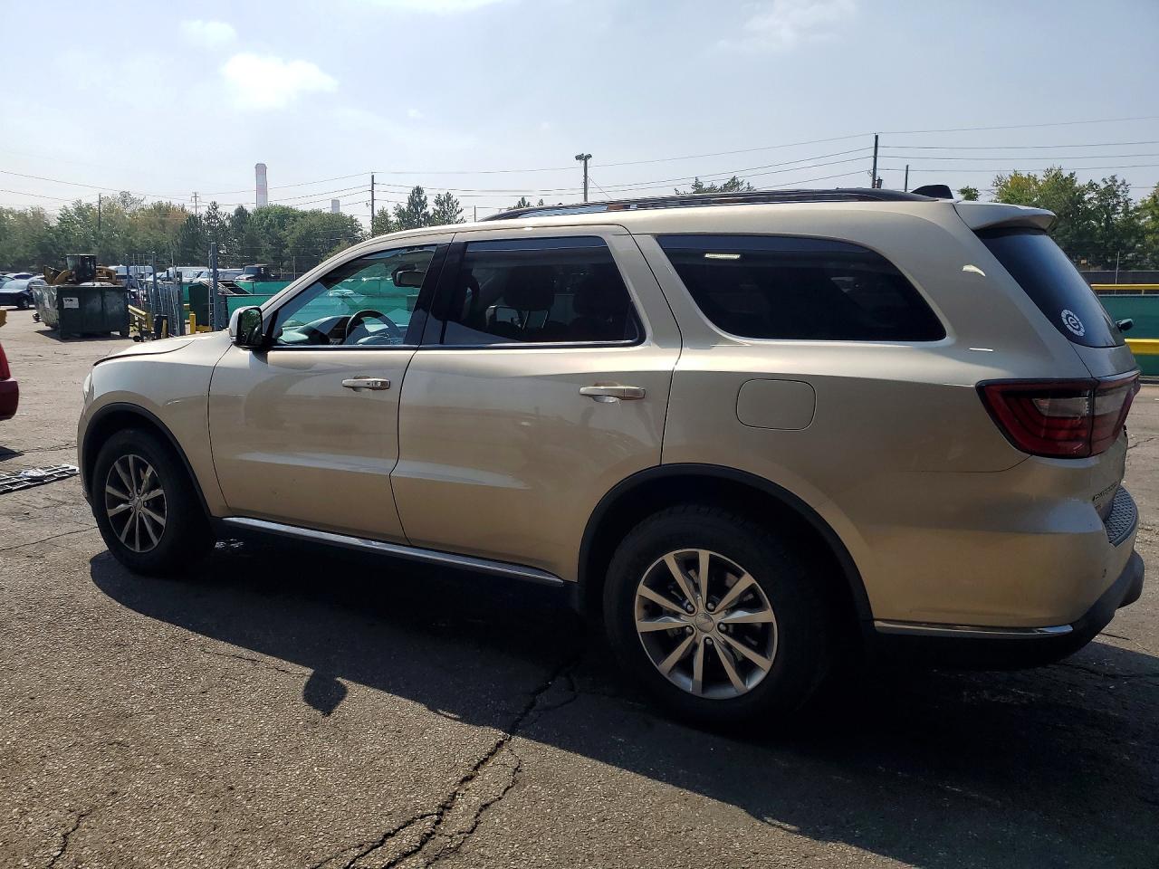 2014 Dodge Durango Limited Tan vin: 1C4SDJDTXEC345274