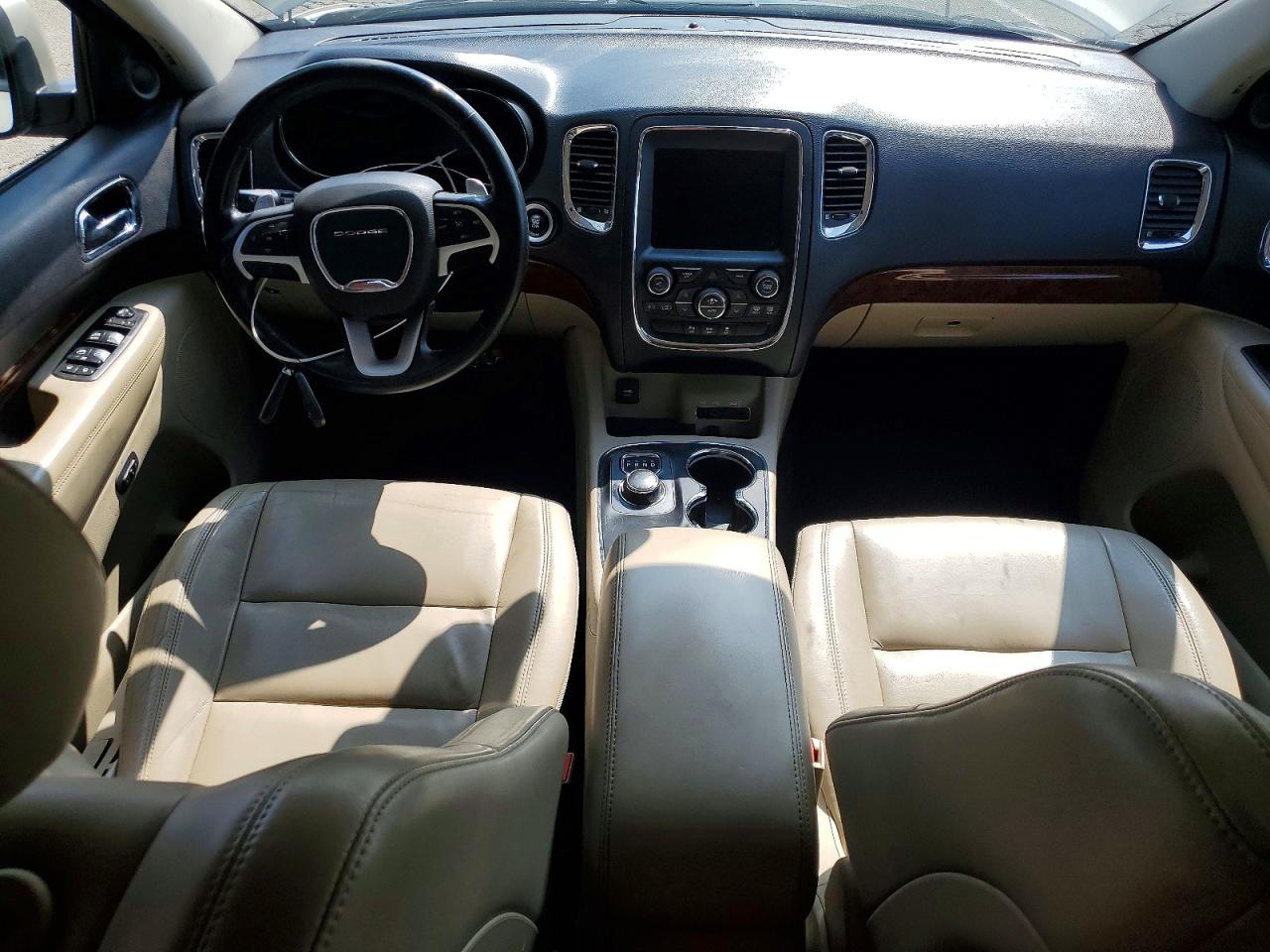 2014 Dodge Durango Limited Tan vin: 1C4SDJDTXEC345274
