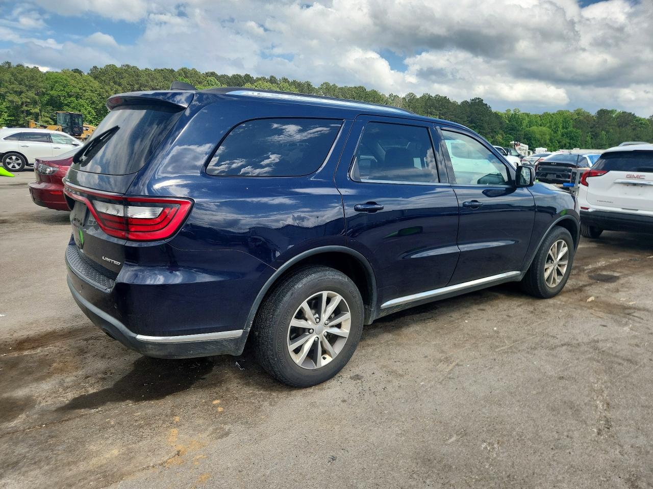 2014 Dodge Durango Limited Blue vin: 1C4SDJDTXEC589605