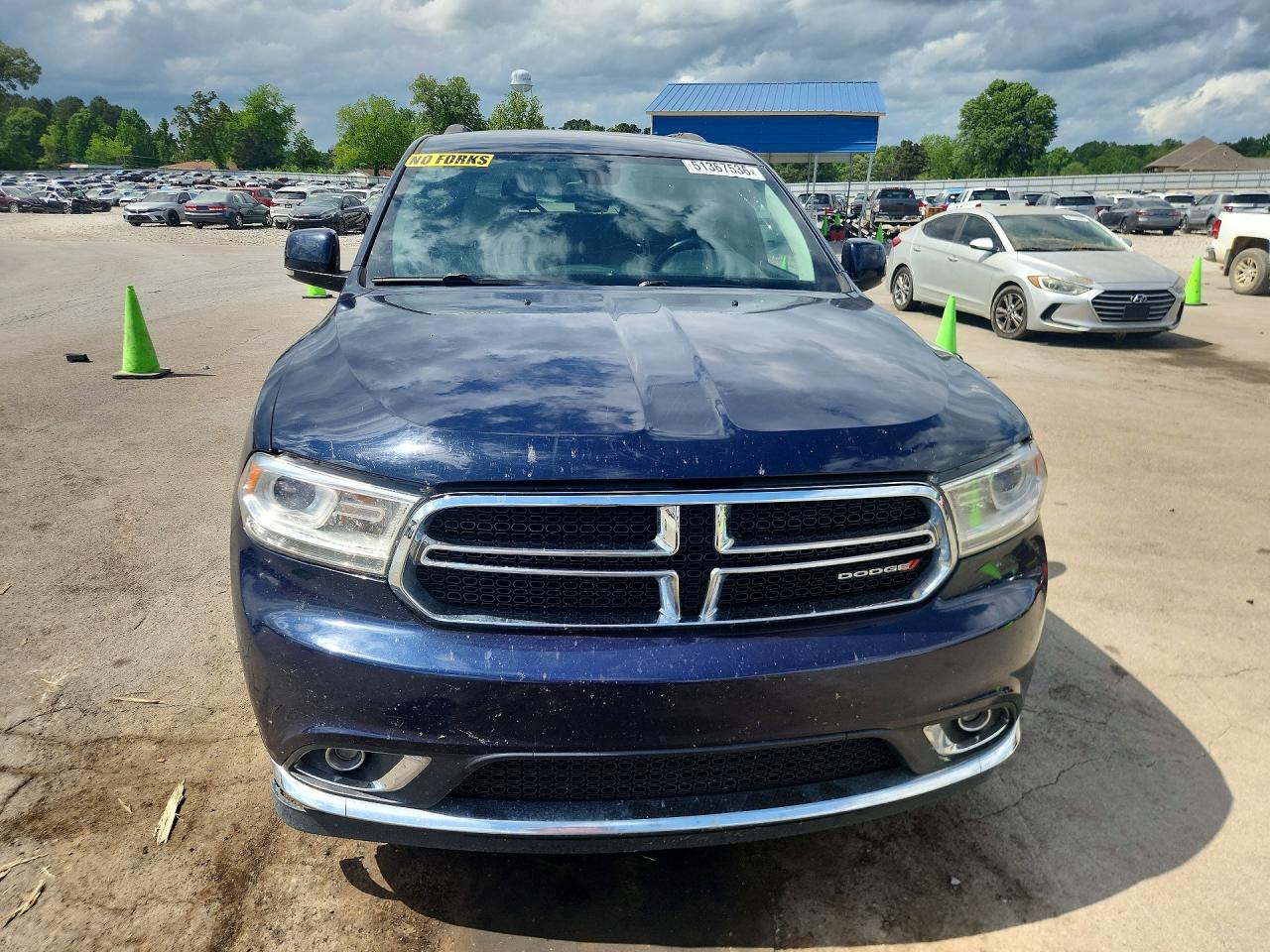 2014 Dodge Durango Limited Blue vin: 1C4SDJDTXEC589605