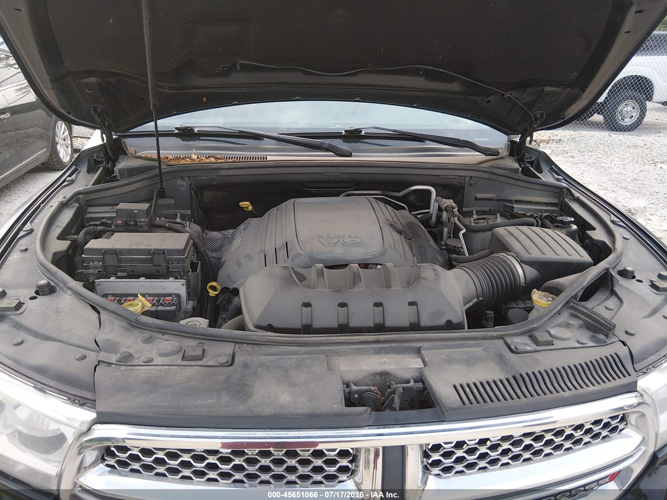 2012 Dodge Durango Citadel Black vin: 1C4SDJET0CC328611