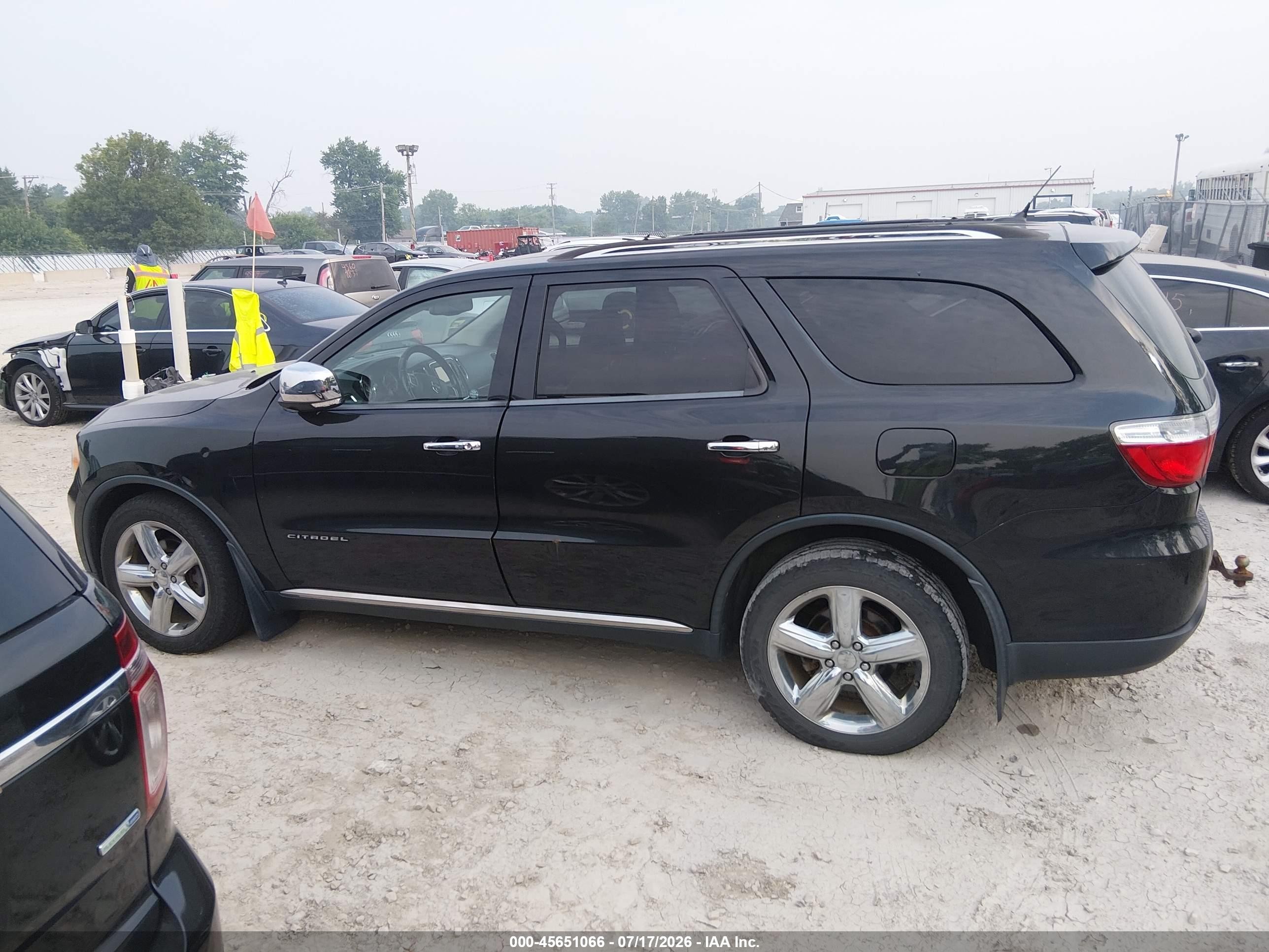 2012 Dodge Durango Citadel Black vin: 1C4SDJET0CC328611