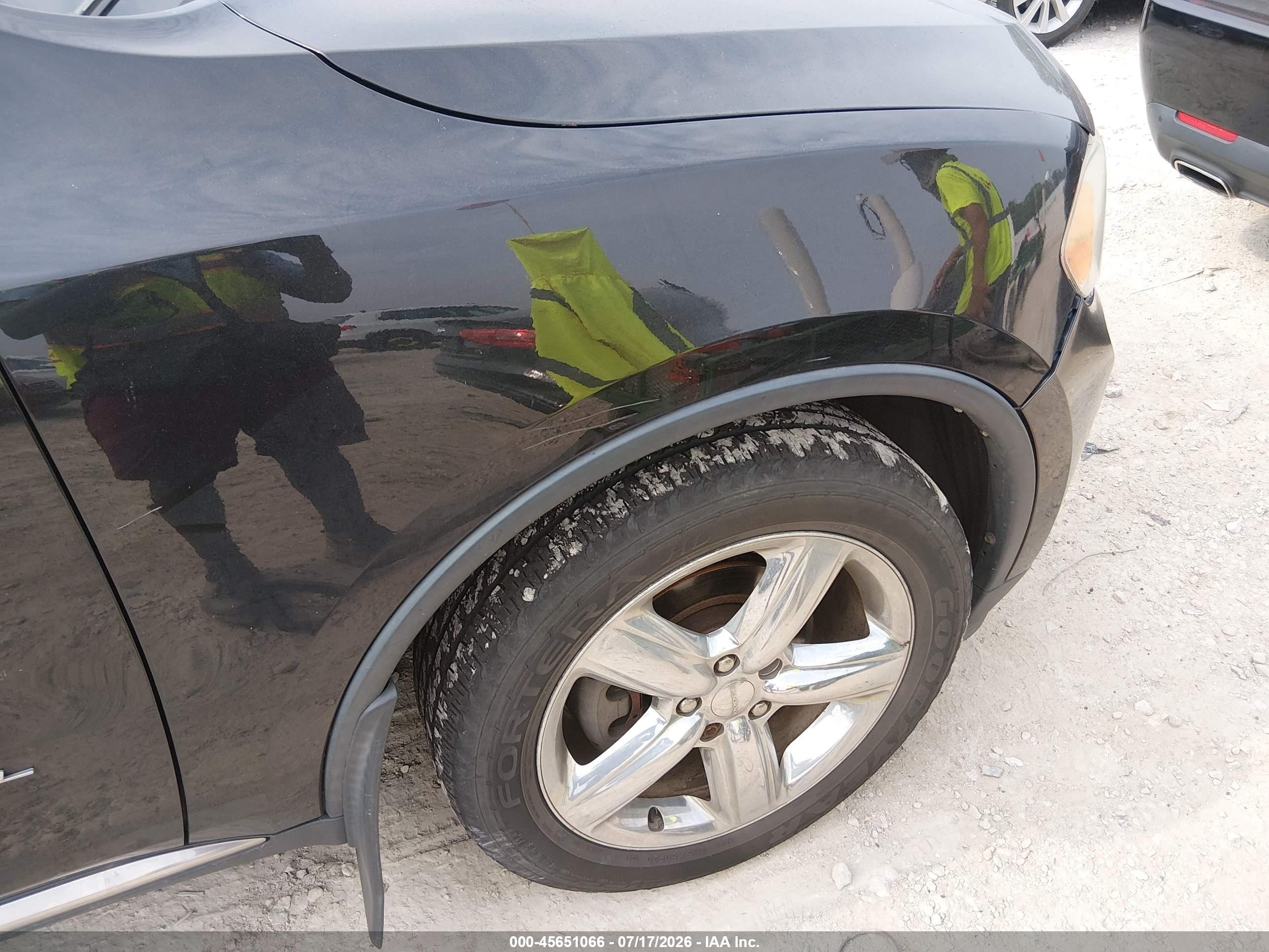 2012 Dodge Durango Citadel Black vin: 1C4SDJET0CC328611
