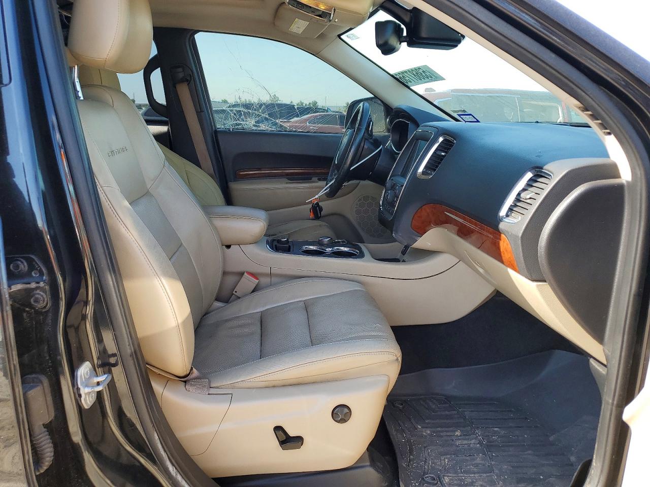 2015 Dodge Durango Citadel Black vin: 1C4SDJET0FC760457