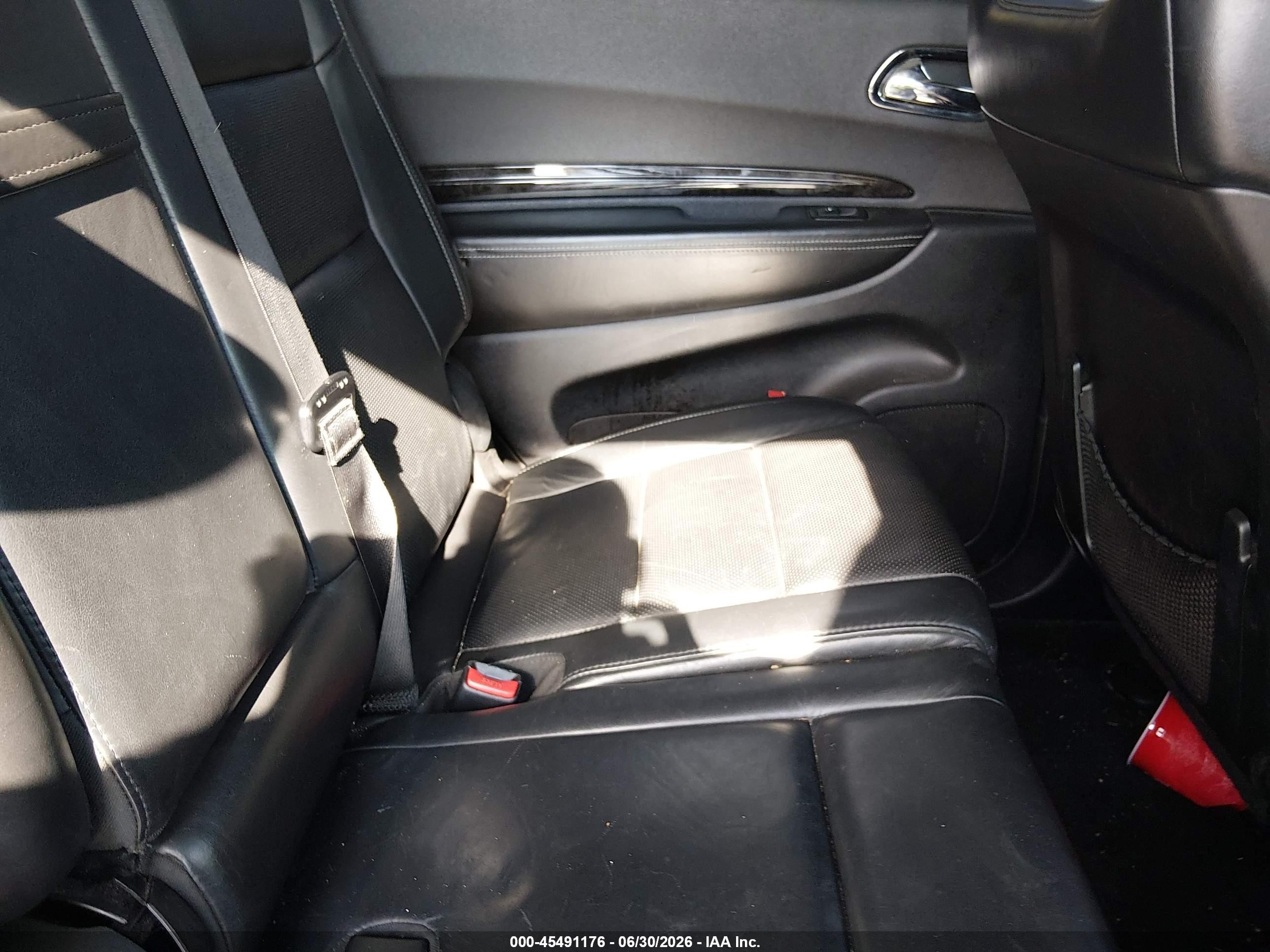 2012 Dodge Durango Citadel Black vin: 1C4SDJET1CC152359