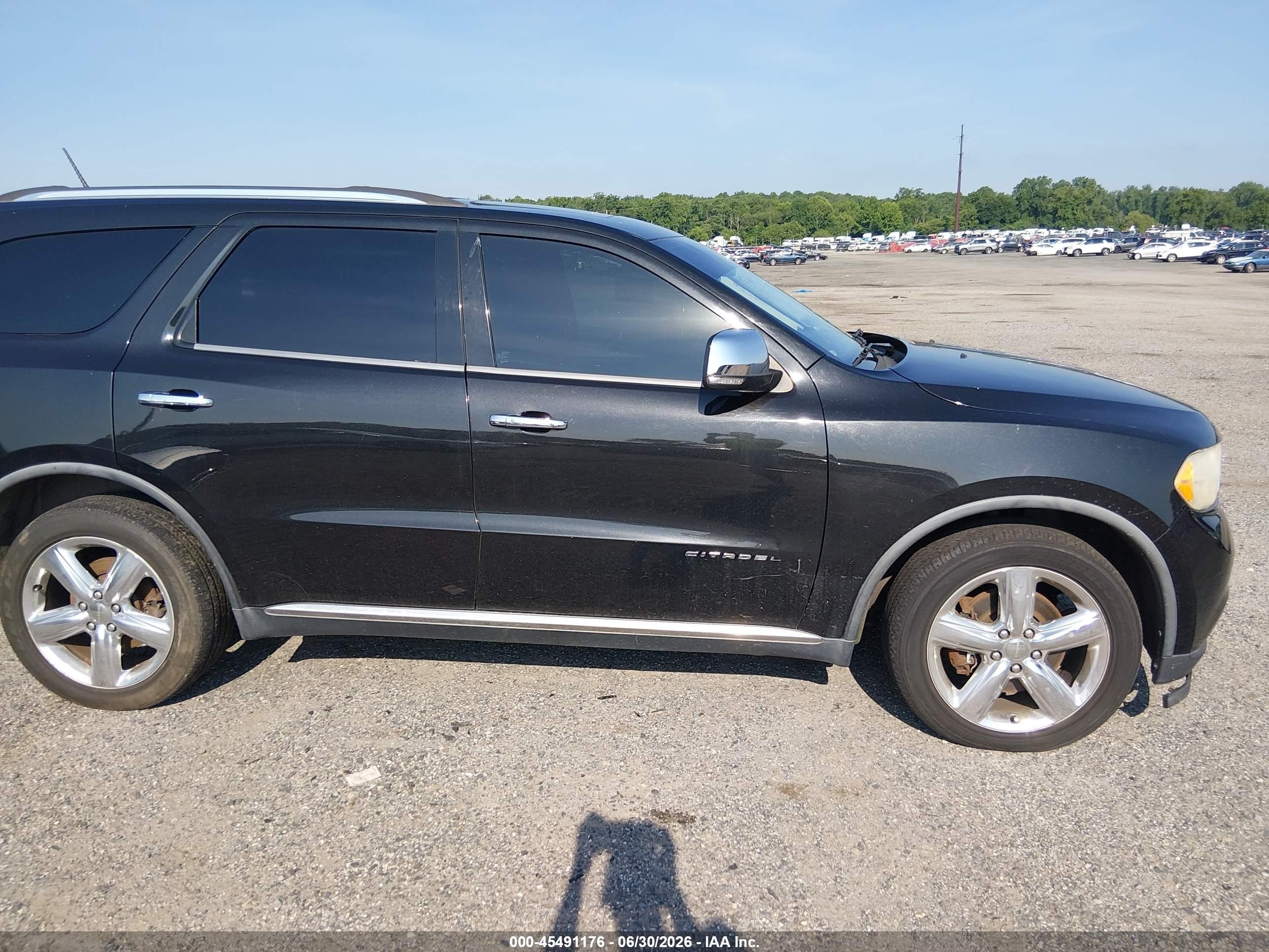 2012 Dodge Durango Citadel Black vin: 1C4SDJET1CC152359