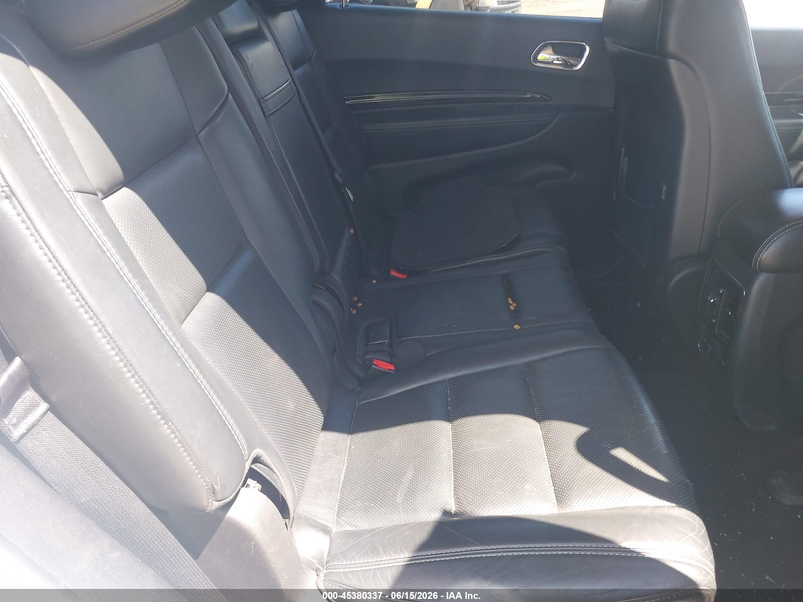 2013 Dodge Durango Citadel Белый vin: 1C4SDJET1DC668187