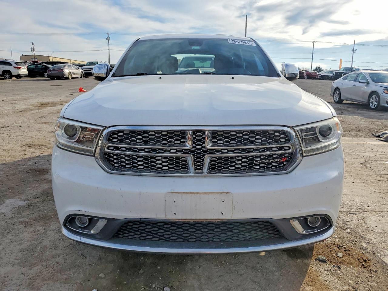 2015 Dodge Durango Citadel White vin: 1C4SDJET1FC729833