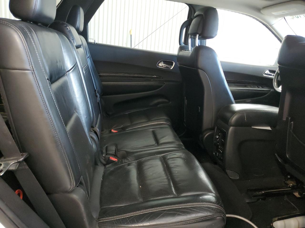 2012 Dodge Durango Citadel White vin: 1C4SDJET2CC138650