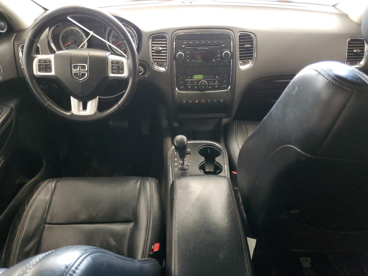 2012 Dodge Durango Citadel White vin: 1C4SDJET2CC138650