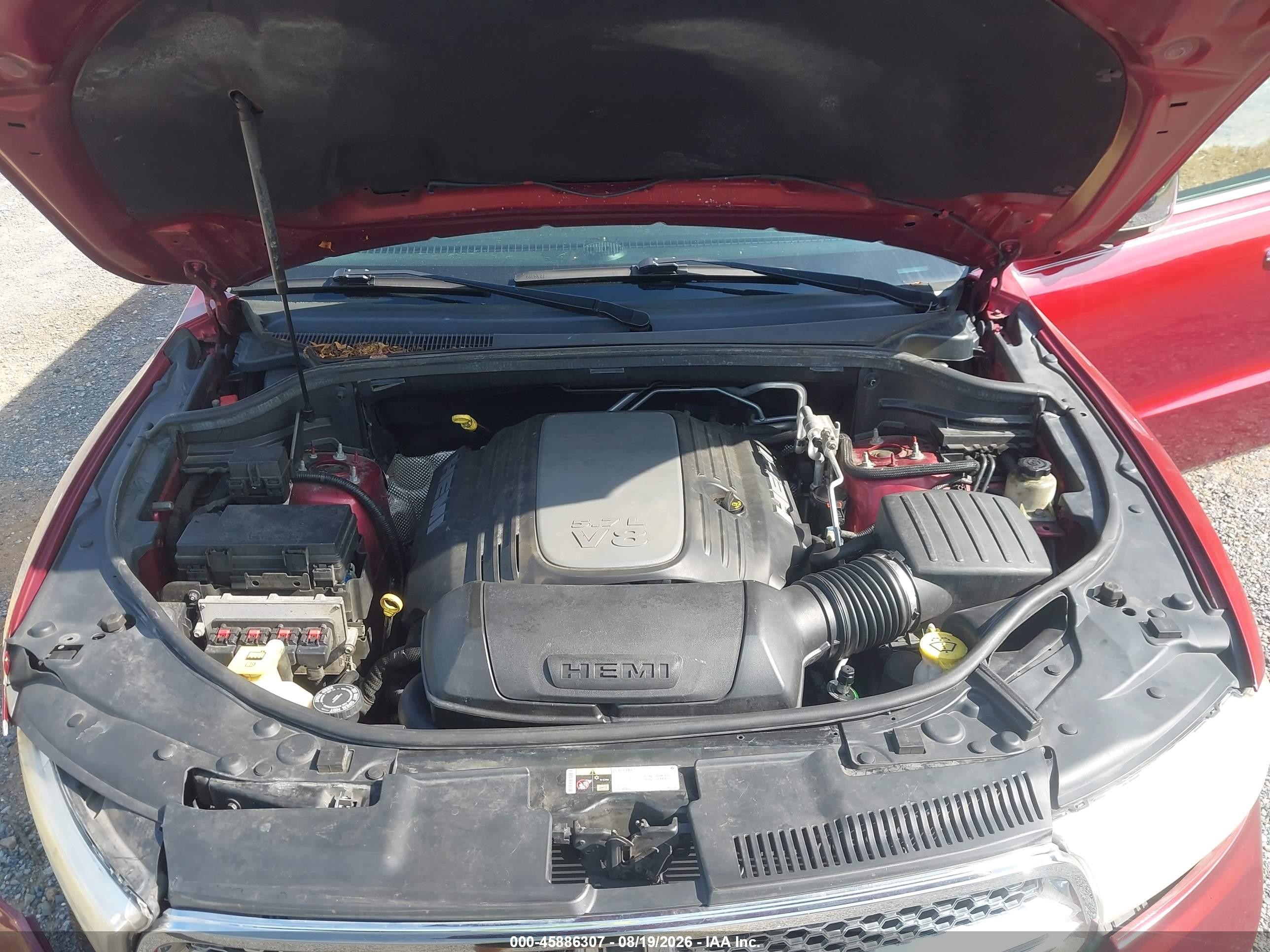 2013 Dodge Durango Citadel Red vin: 1C4SDJET2DC670451
