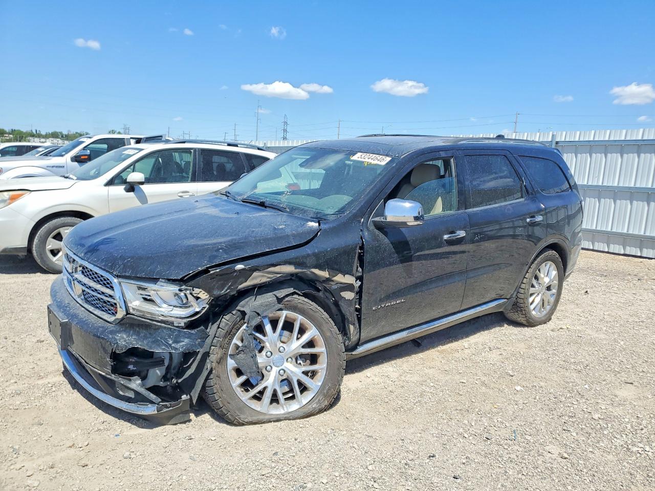 2015 Dodge Durango Citadel Black vin: 1C4SDJET2FC829584