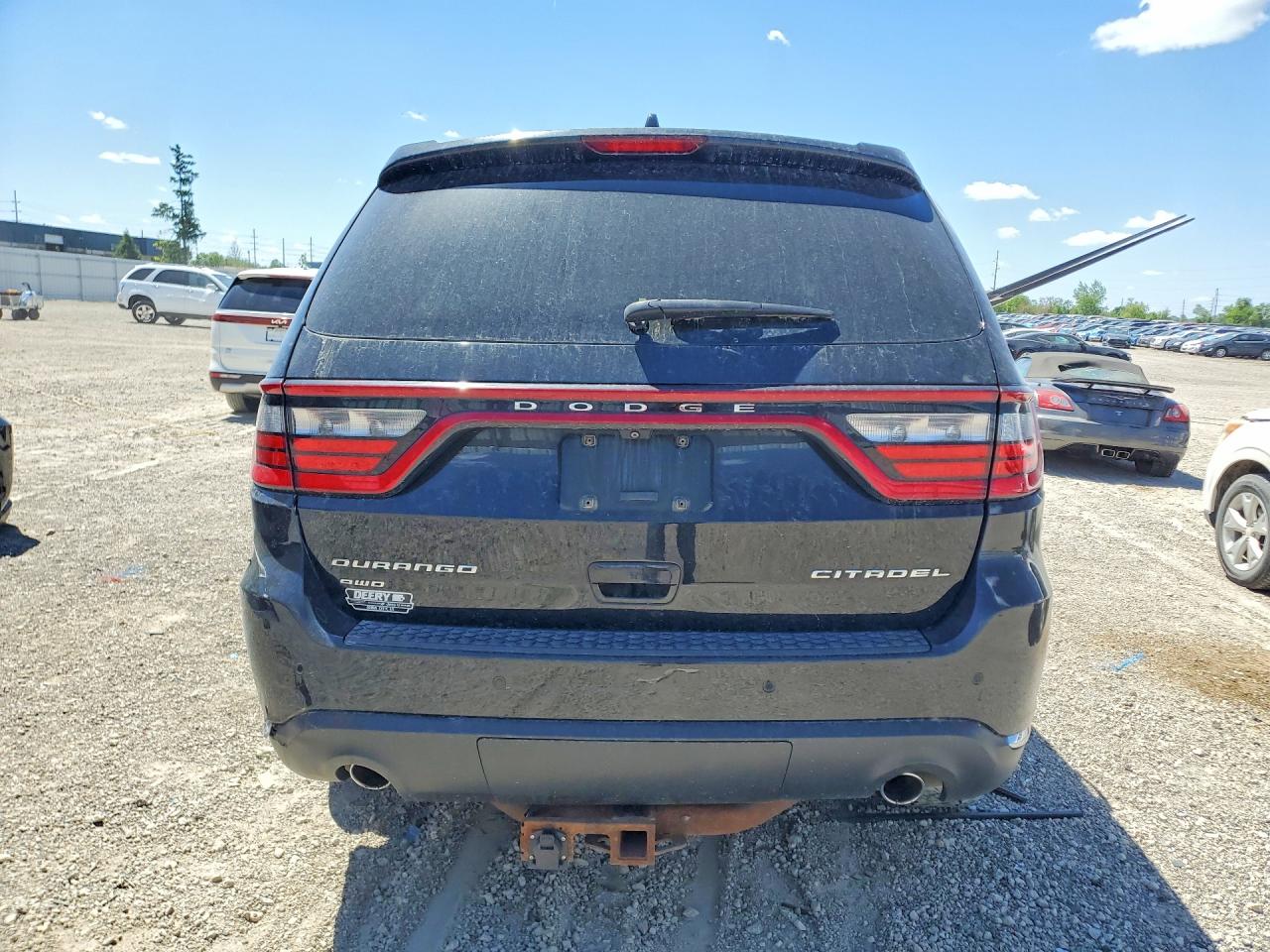 2015 Dodge Durango Citadel Black vin: 1C4SDJET2FC829584