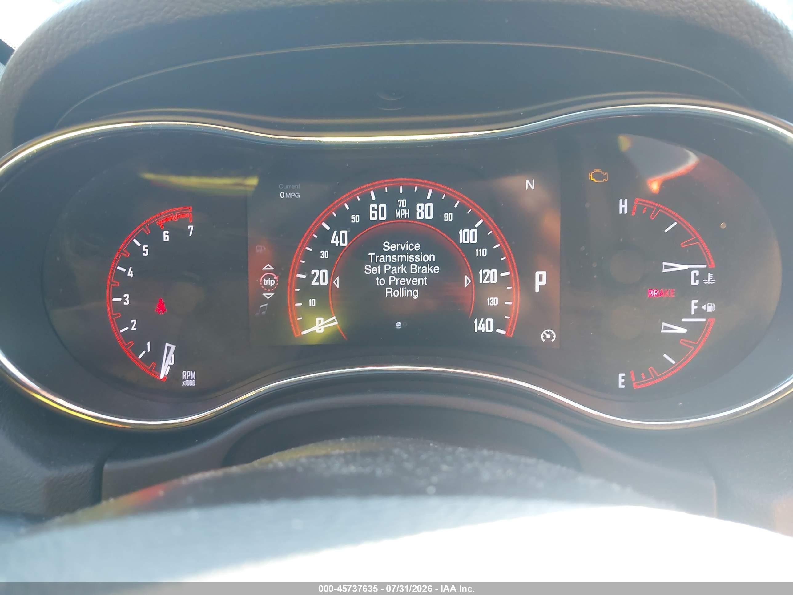 2015 Dodge Durango Citadel Черный vin: 1C4SDJET2FC858244