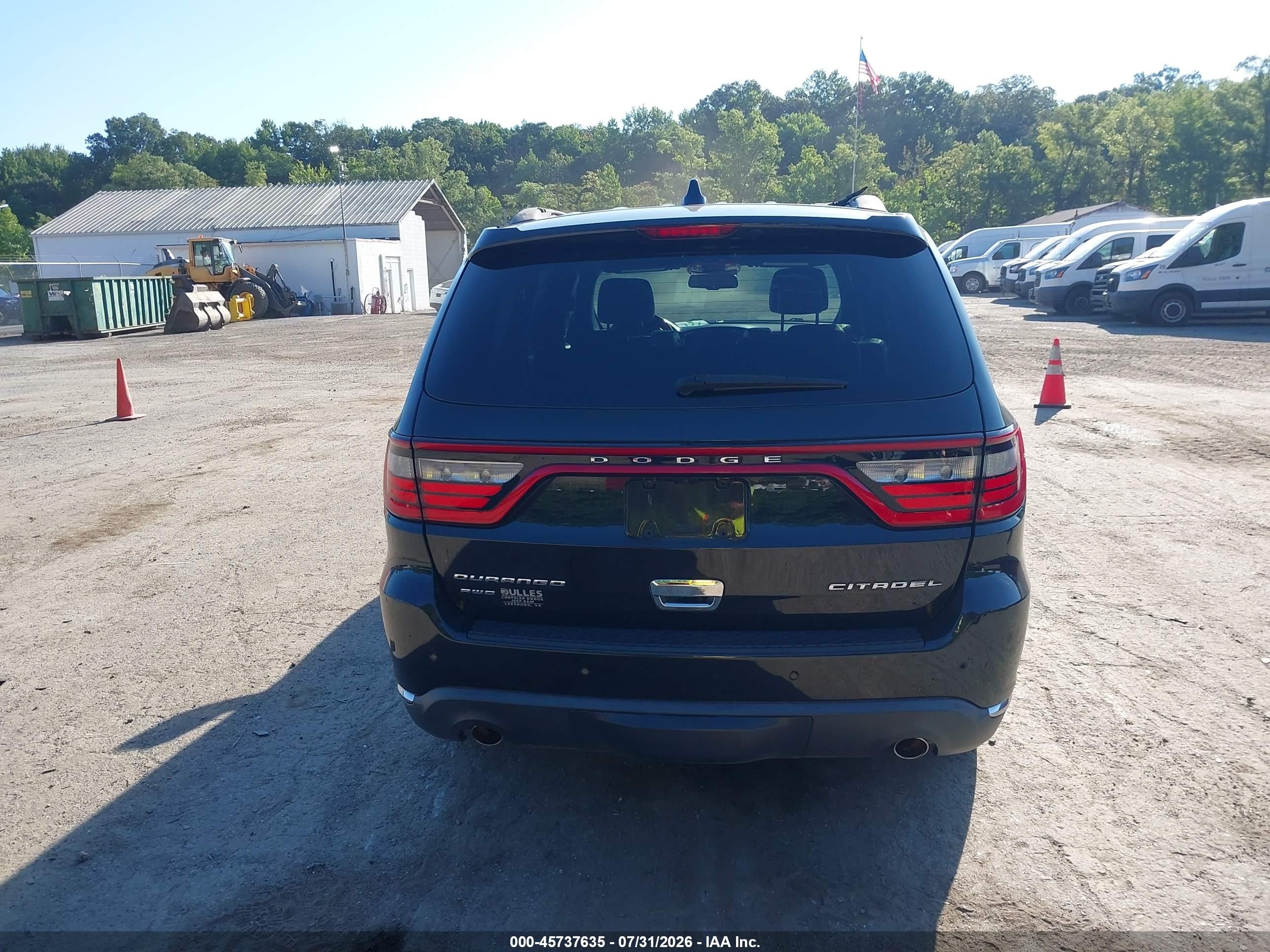 2015 Dodge Durango Citadel Черный vin: 1C4SDJET2FC858244