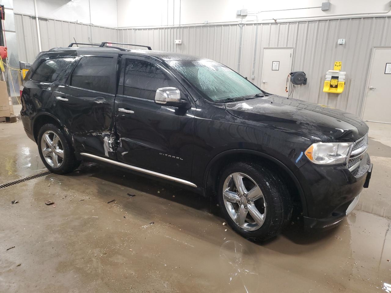 2013 Dodge Durango Citadel Black vin: 1C4SDJET3DC505153