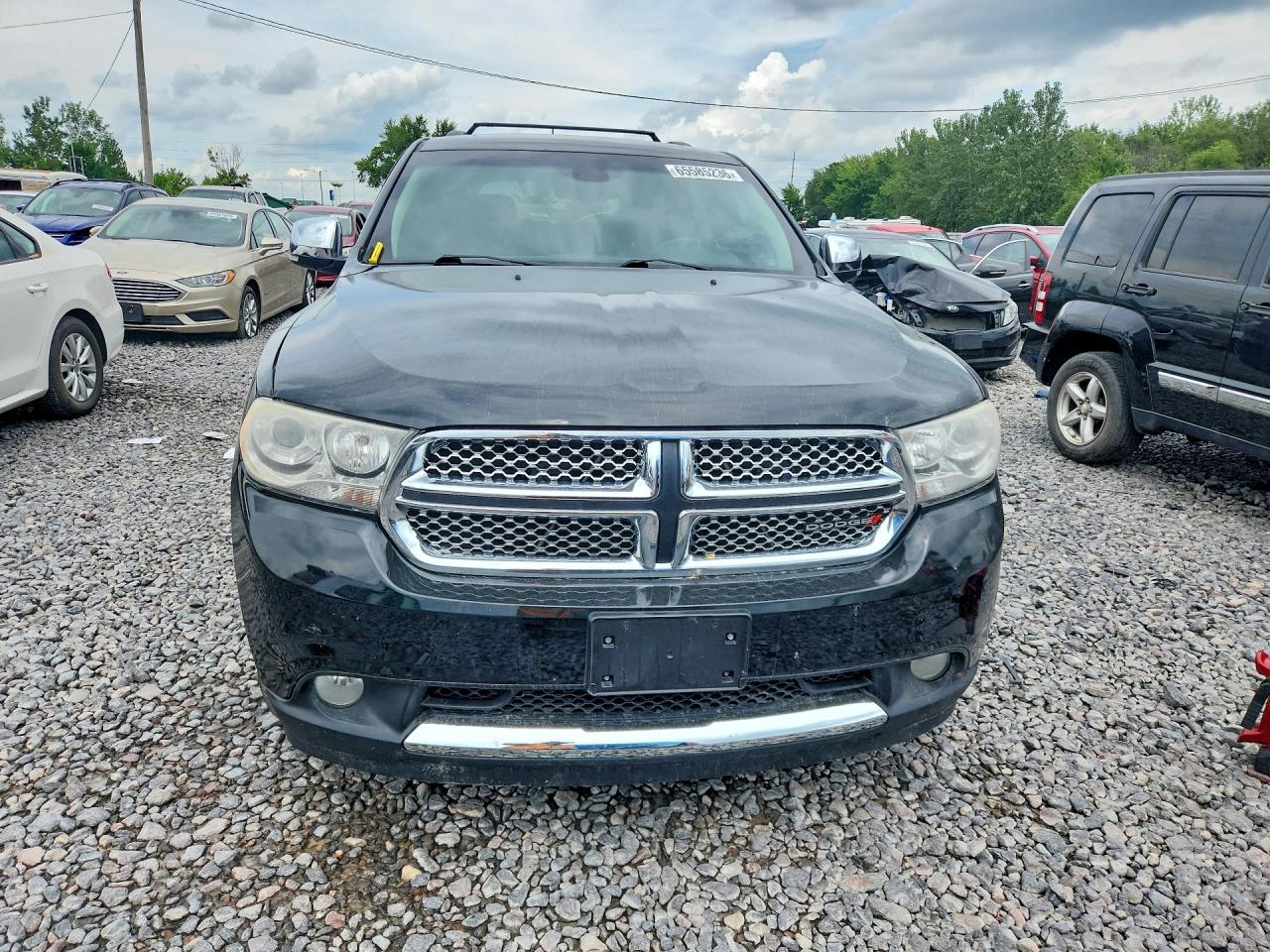 2013 Dodge Durango Citadel Black vin: 1C4SDJET3DC505153