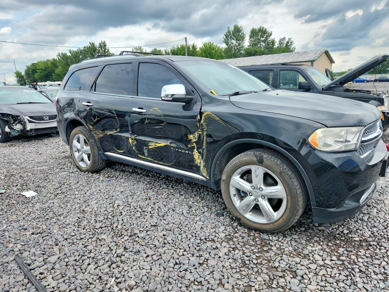 2013 Dodge Durango Citadel Black vin: 1C4SDJET3DC505153