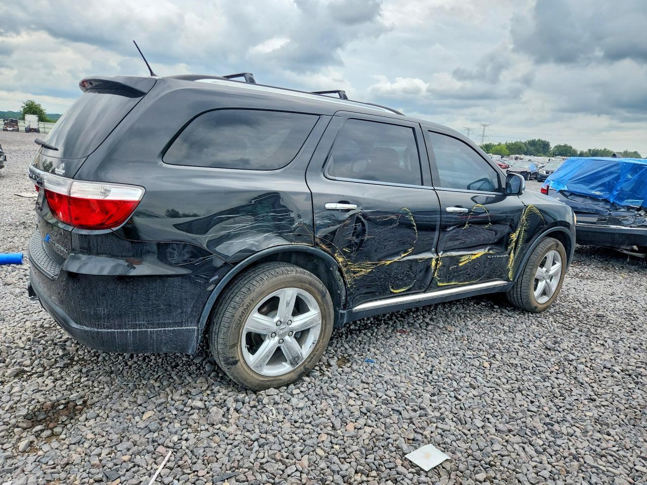 2013 Dodge Durango Citadel Black vin: 1C4SDJET3DC505153
