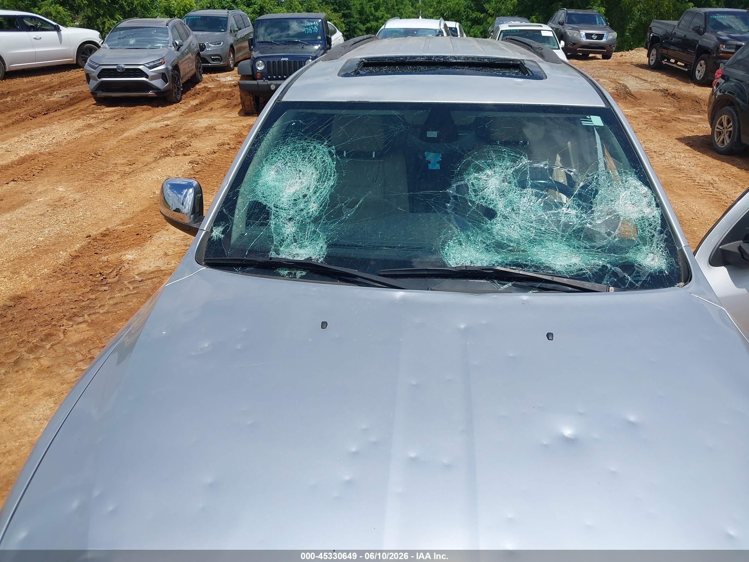 2013 Dodge Durango Citadel Silver vin: 1C4SDJET3DC570441
