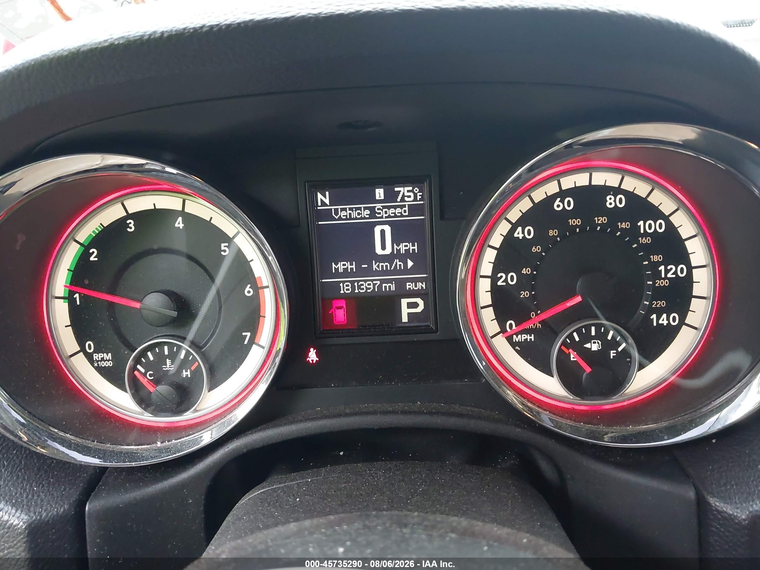 2013 Dodge Durango Citadel White vin: 1C4SDJET3DC681247