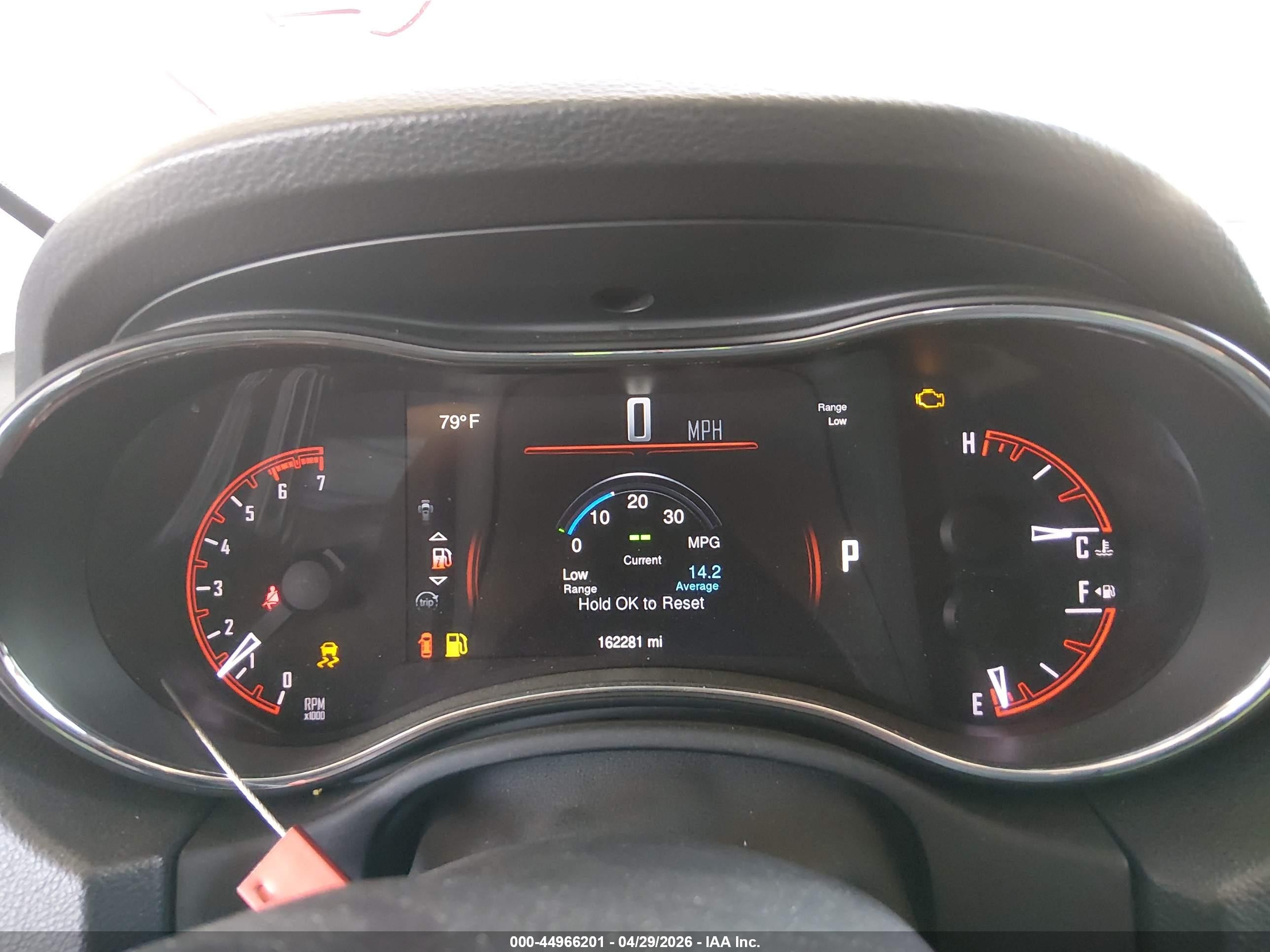 2014 Dodge Durango Citadel Cream vin: 1C4SDJET3EC287345