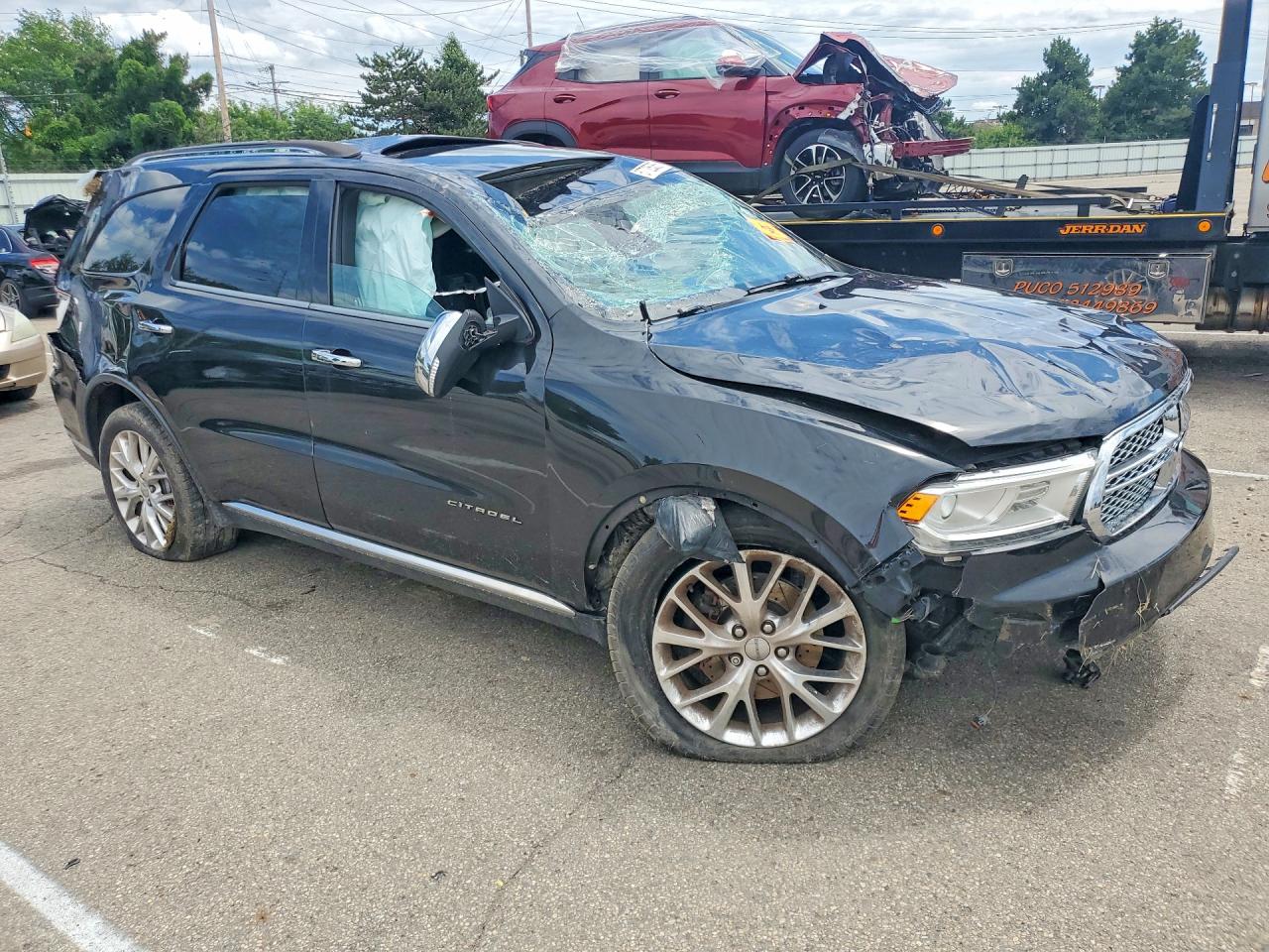 2014 Dodge Durango Citadel Black vin: 1C4SDJET3EC520575